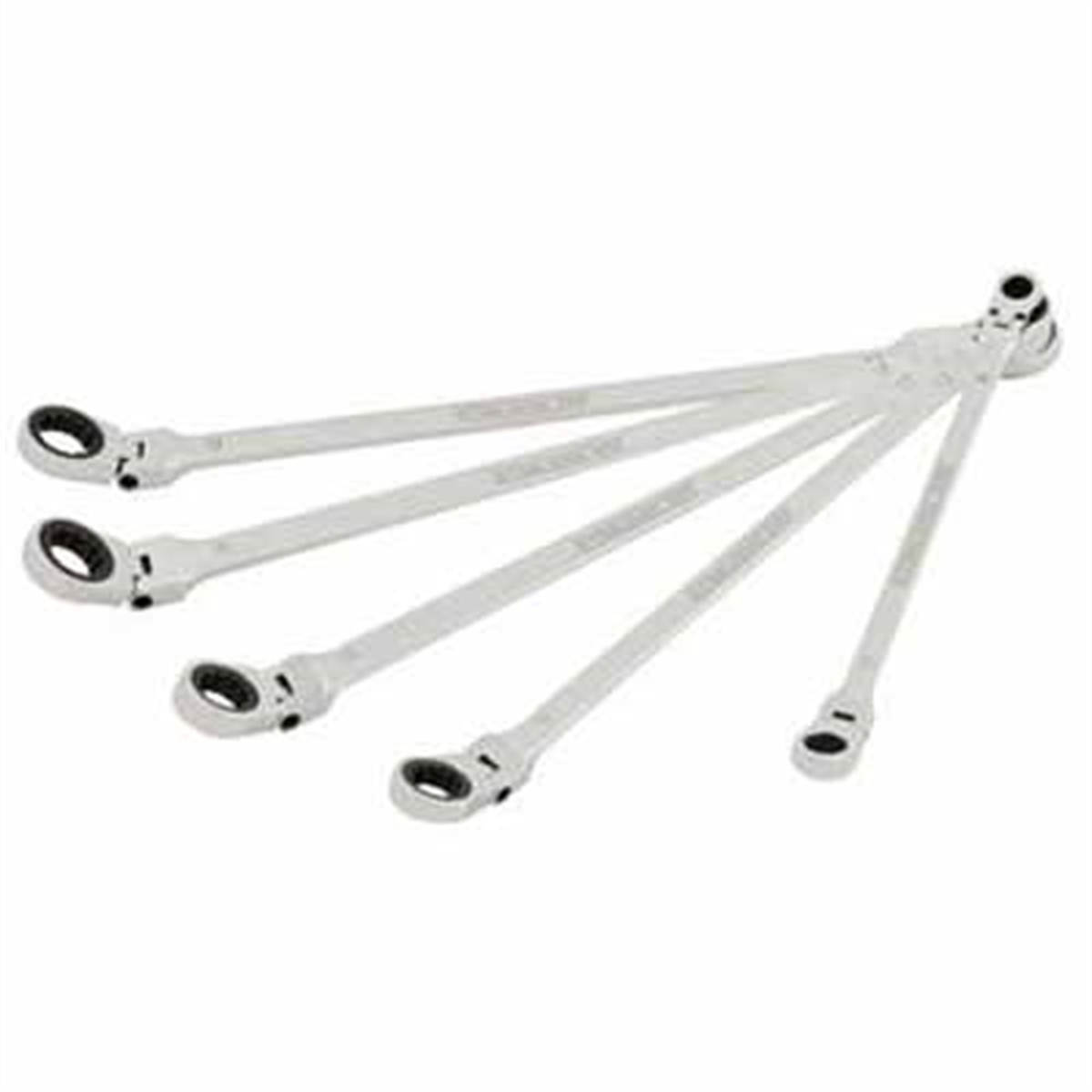 J S Products (steelman) 5pc MM Fl Dp Spline Rat Wr Set