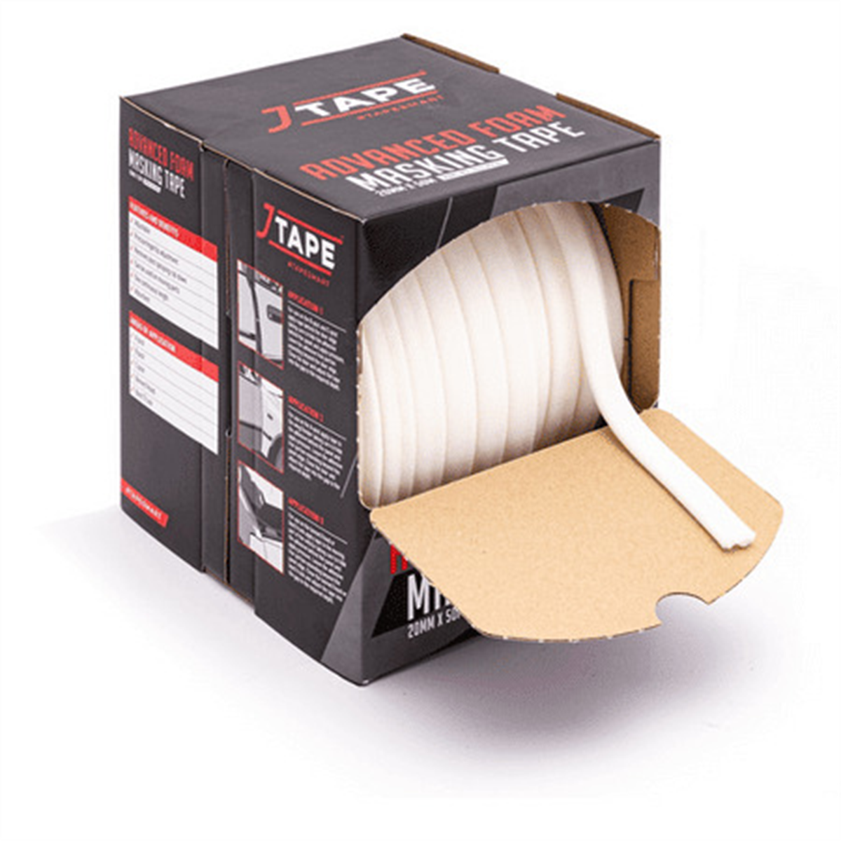 JTAPE Unlimited ADVANCED FOAM MASKING TAPE XL 1" X 115'