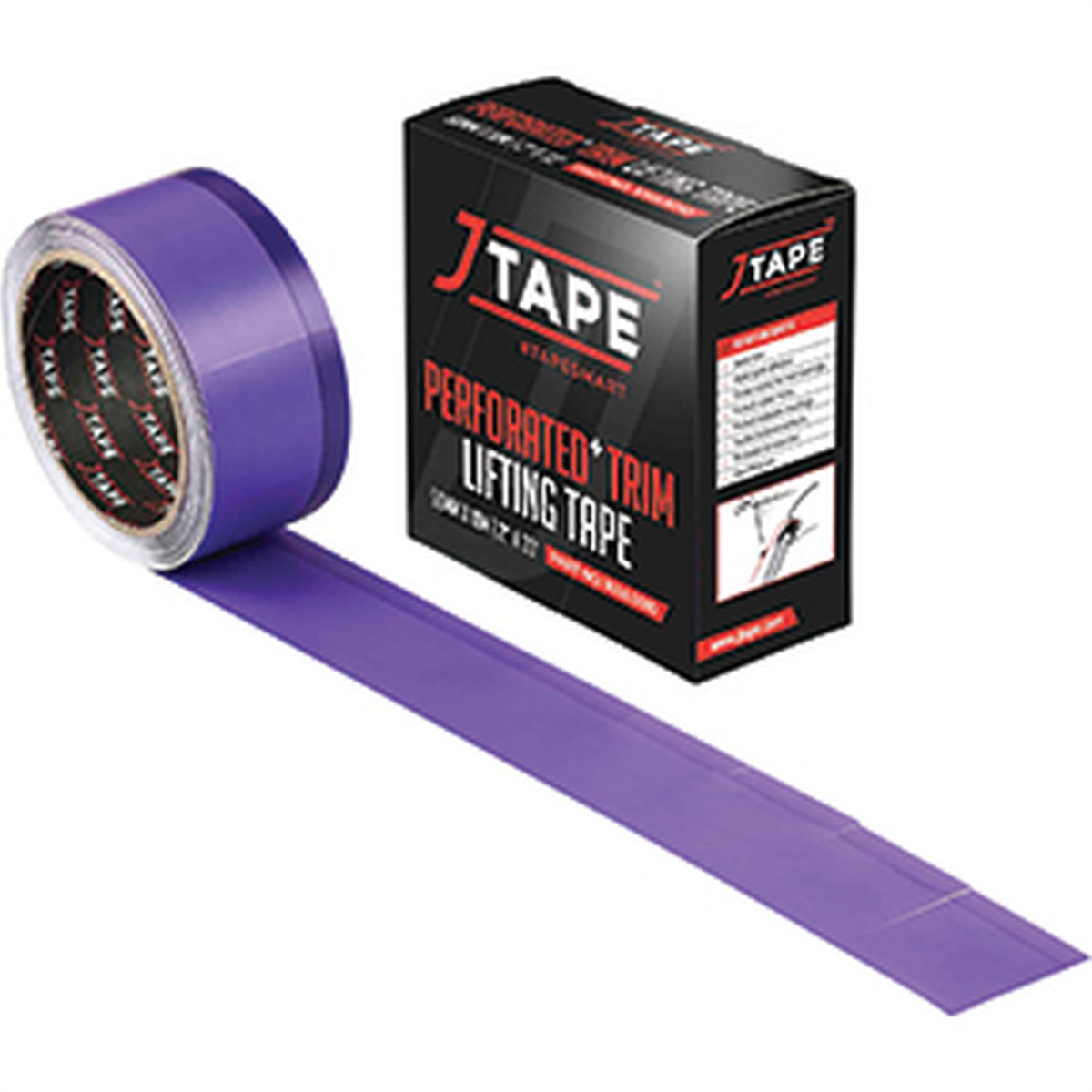 JTAPE Unlimited PERFORATED PLUS TRIM LIFTING TAPE 2" X 33'