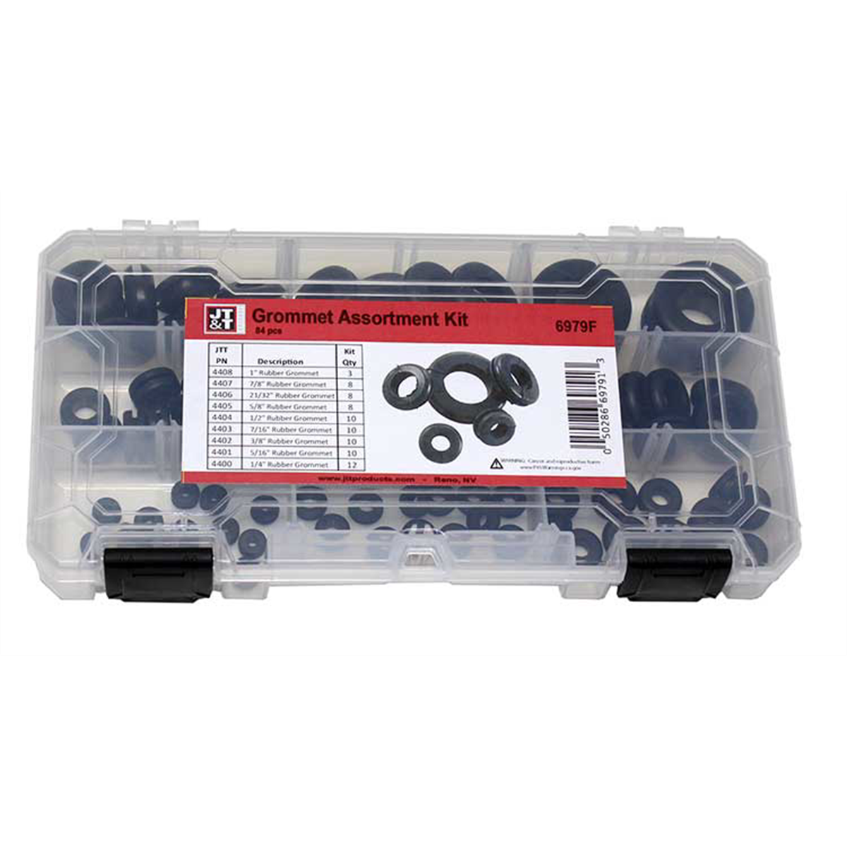 The Best Connection Grommet Assortment Kit, 84 pcs
