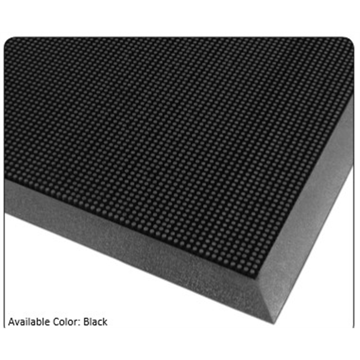 Justrite Mfg. Co. 345 Rubber Brush Floor Mat 36" x 72"