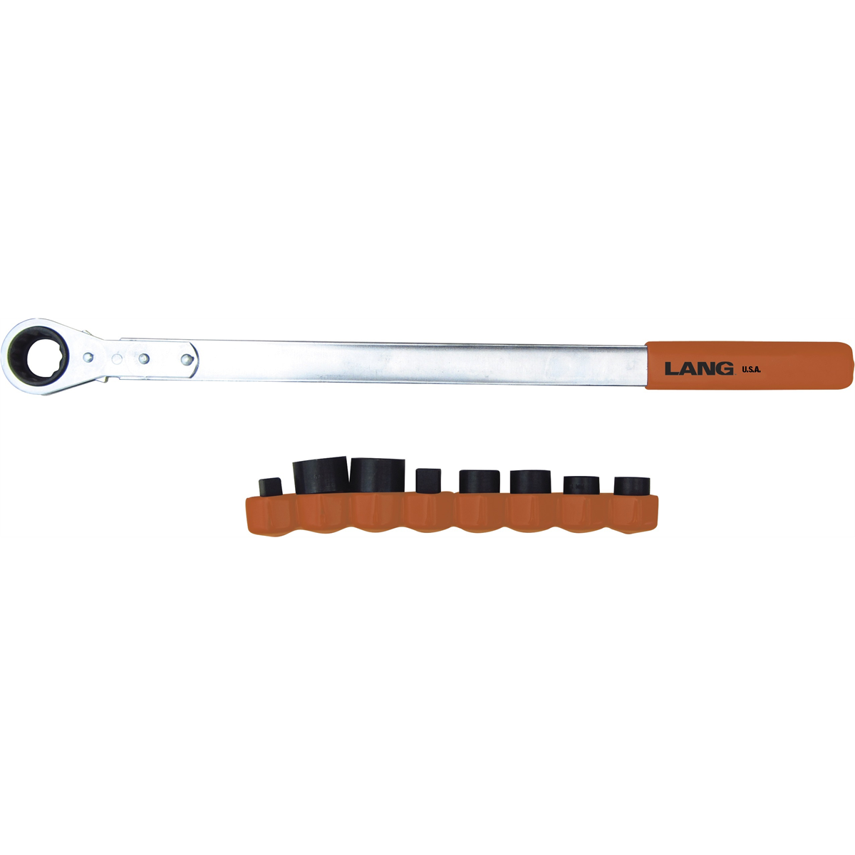 Lang Tools (Kastar) 5333 - 9-Piece Fine Tooth Serpentine Belt Wrench Set