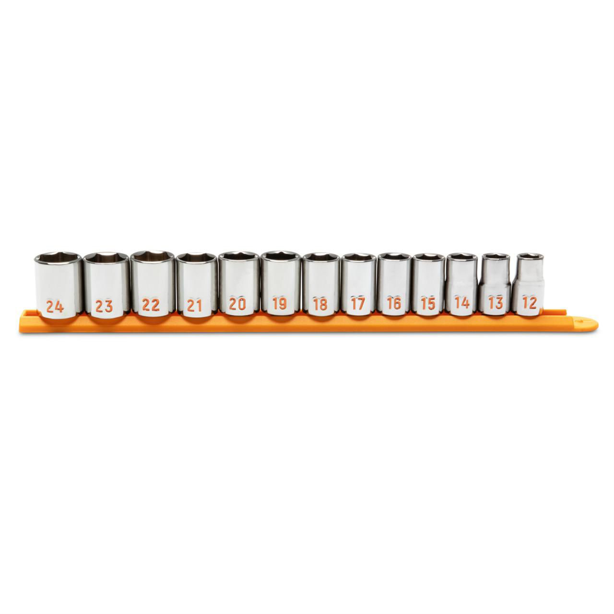 Gearwrench 13 Piece 1/2" Drive 6 Point Metric Hi-viz Socket Set