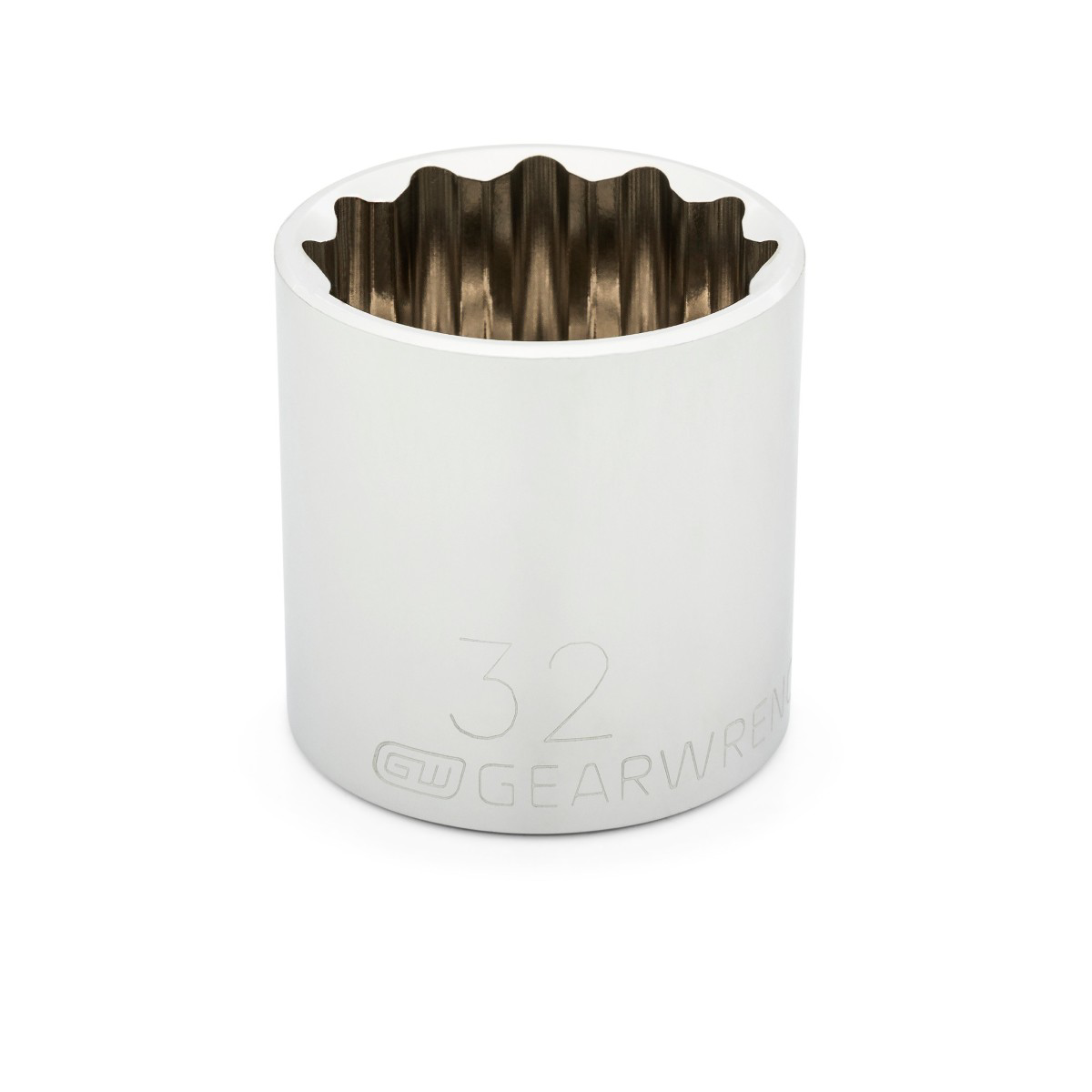 Gearwrench 1/2 Inch Drive 12 Point Standard Metric Socket 32mm