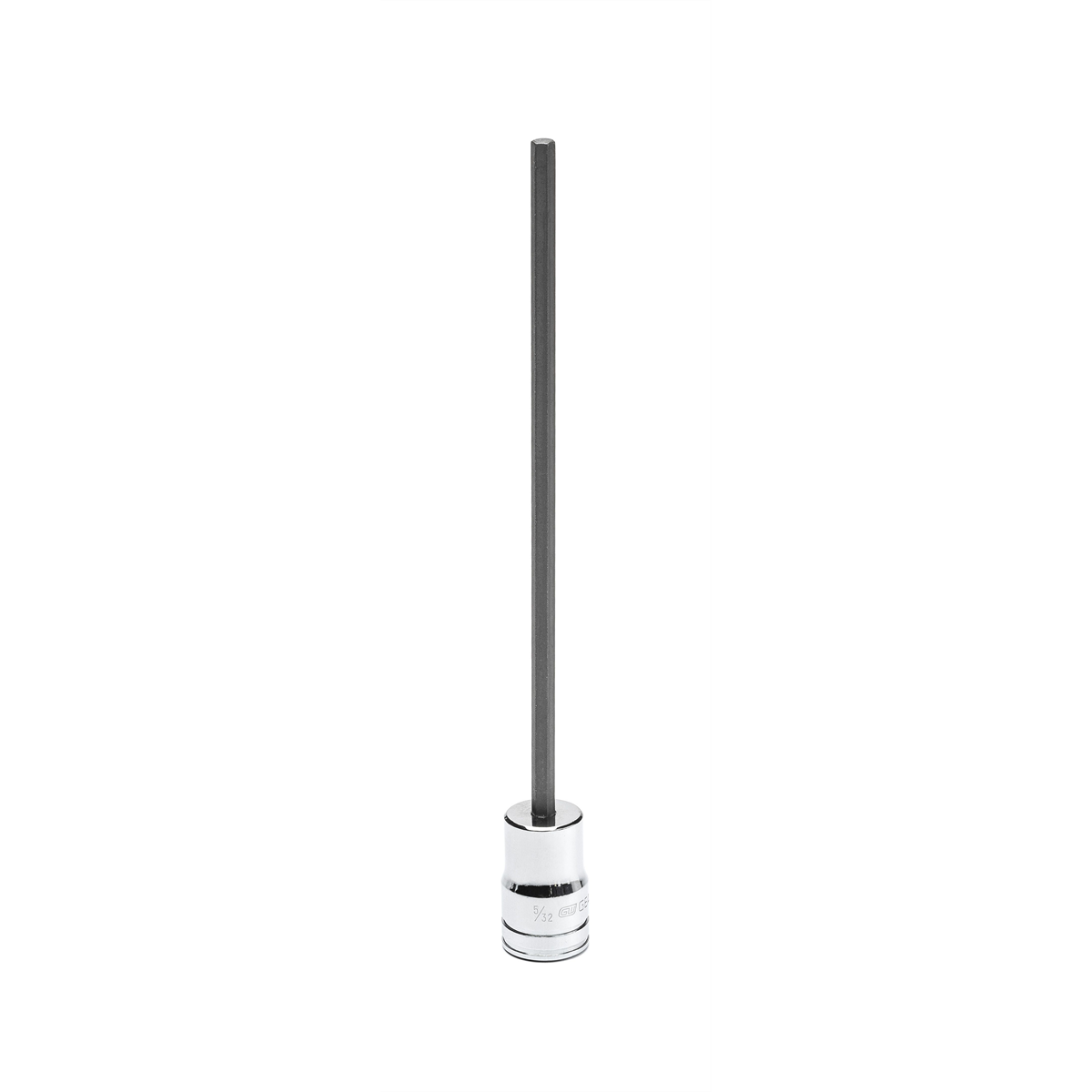 GearWrench 3/8 Inch Drive Long Length Hex Bit SAE Socket 5/32 Inch