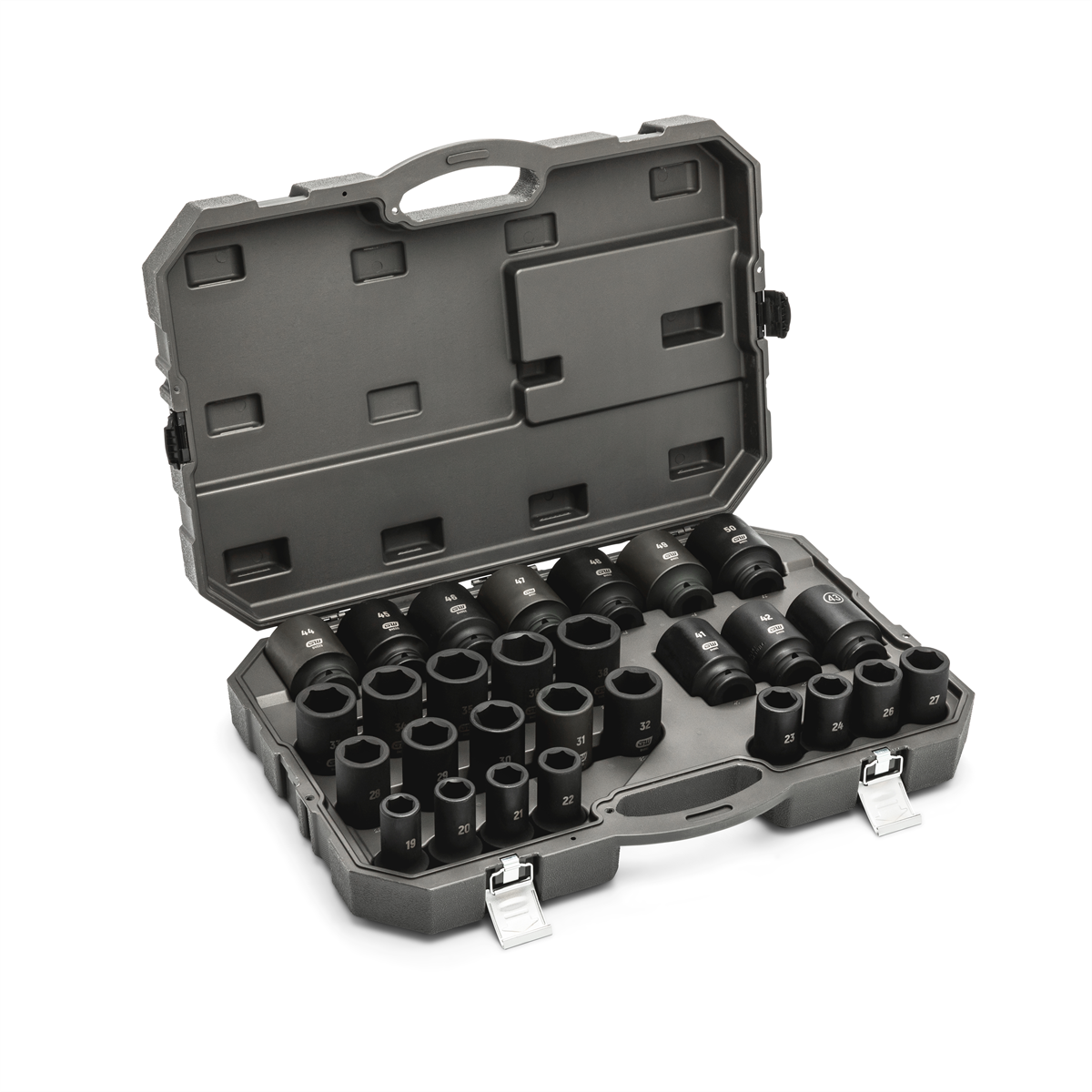 GearWrench 3/4 Inch Drive 6 Point SAE Impact Socket Set - 29 piece