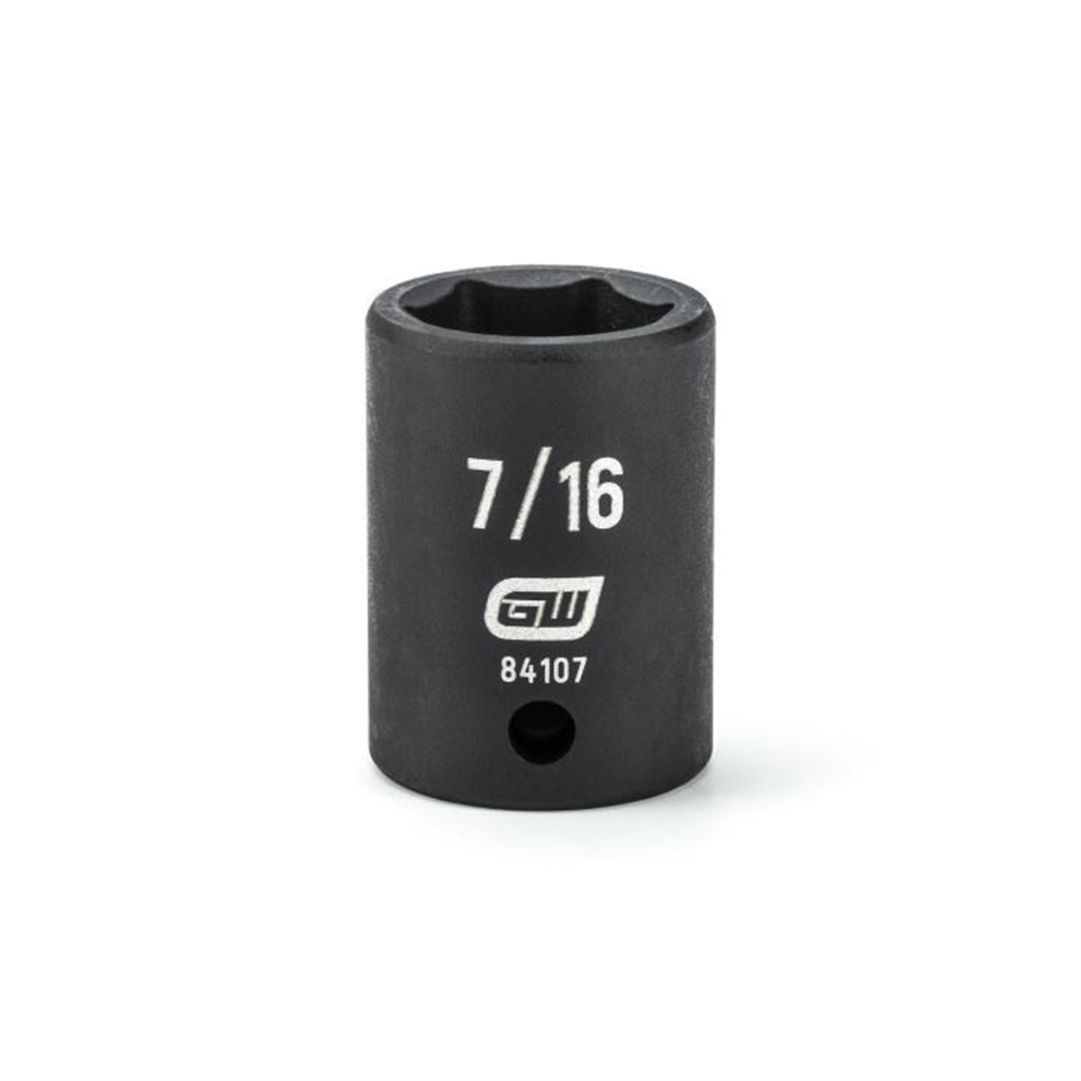 Gearwrench 1/4 Inch Drive 6 Point Standard Impact Sae Socket 7/16 Inch