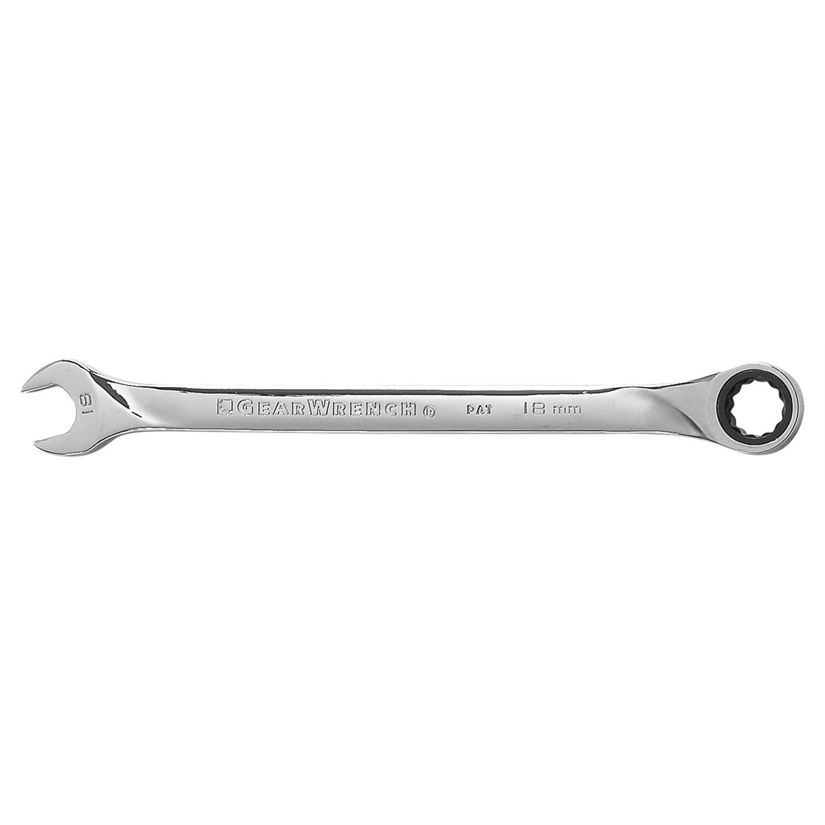 Gearwrench 18mm 72-tooth 12 Point Xl Ratcheting Combination Wrench