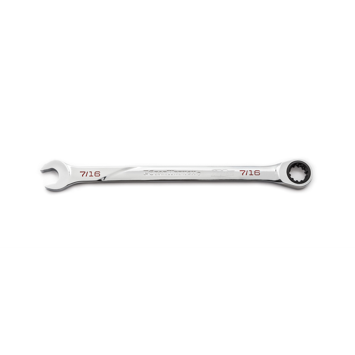 GearWrench 7/16 Inch 120XP Universal Spline XL Ratcheting Combination Wrench