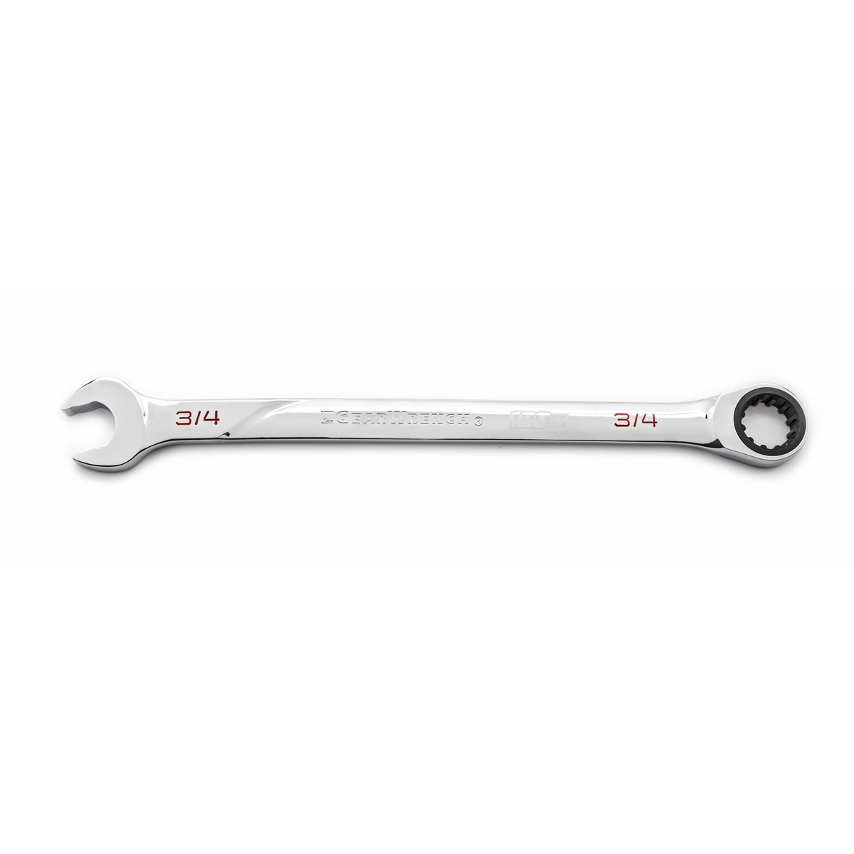 Gearwrench 3/4 Inch 120xp Universal Spline Xl Ratcheting Combination Wrench