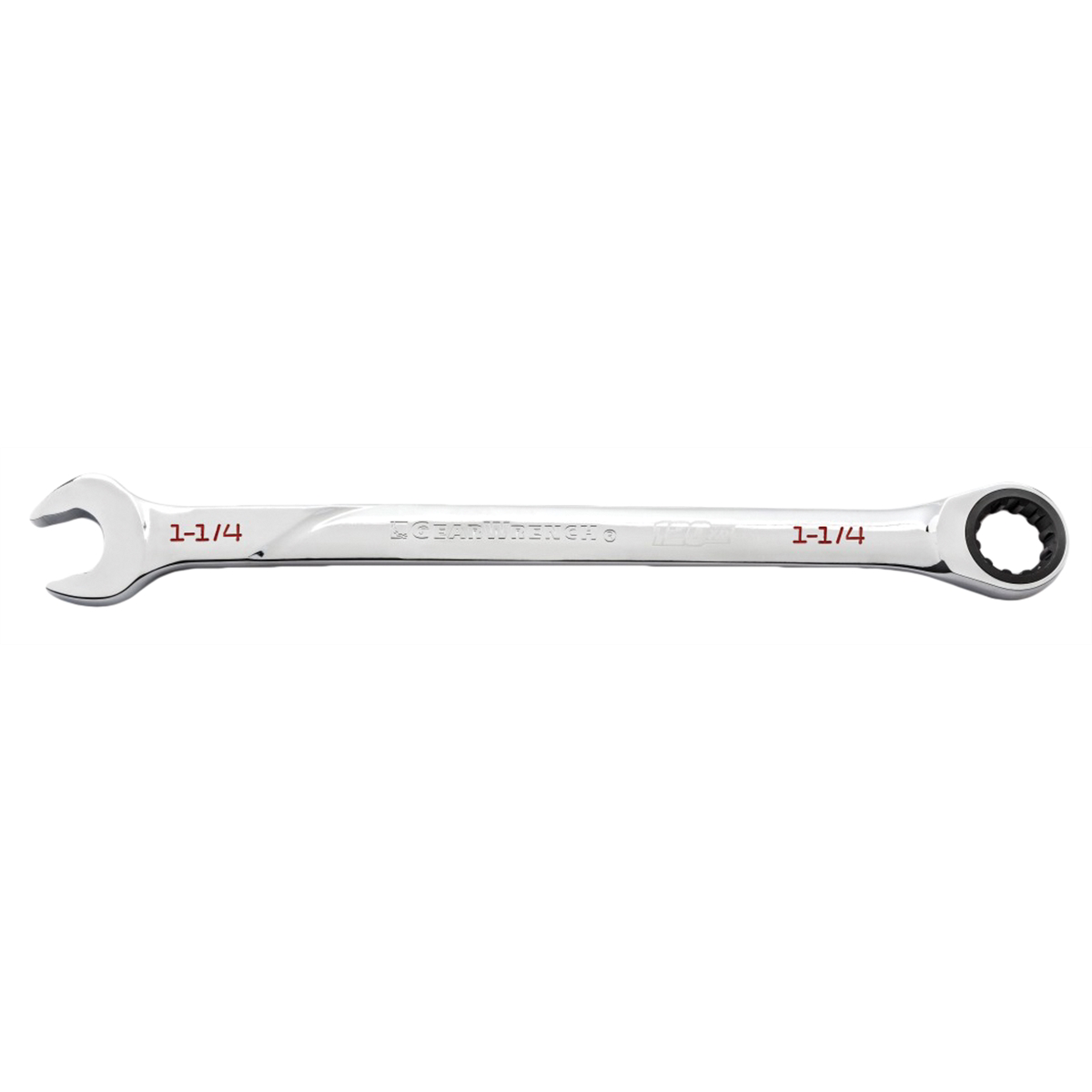 Gearwrench 1-1/4 Inch 120xp Universal Spline Xl Ratcheting Combination Wrench