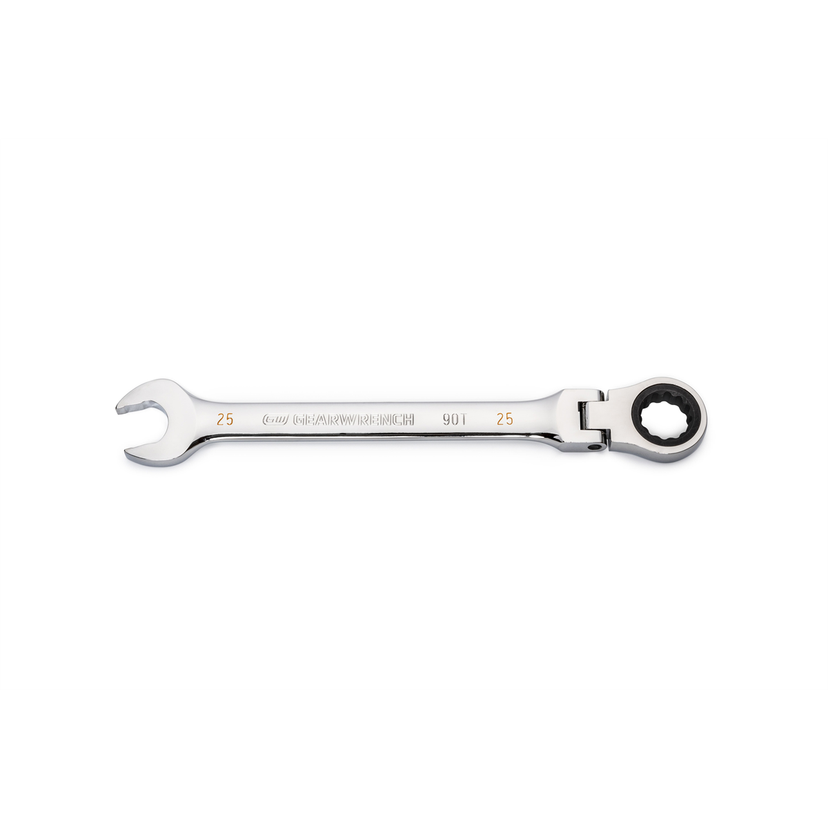 GearWrench 25mm 90-Tooth 12 Point Flex Head Ratcheting Combination Wrench