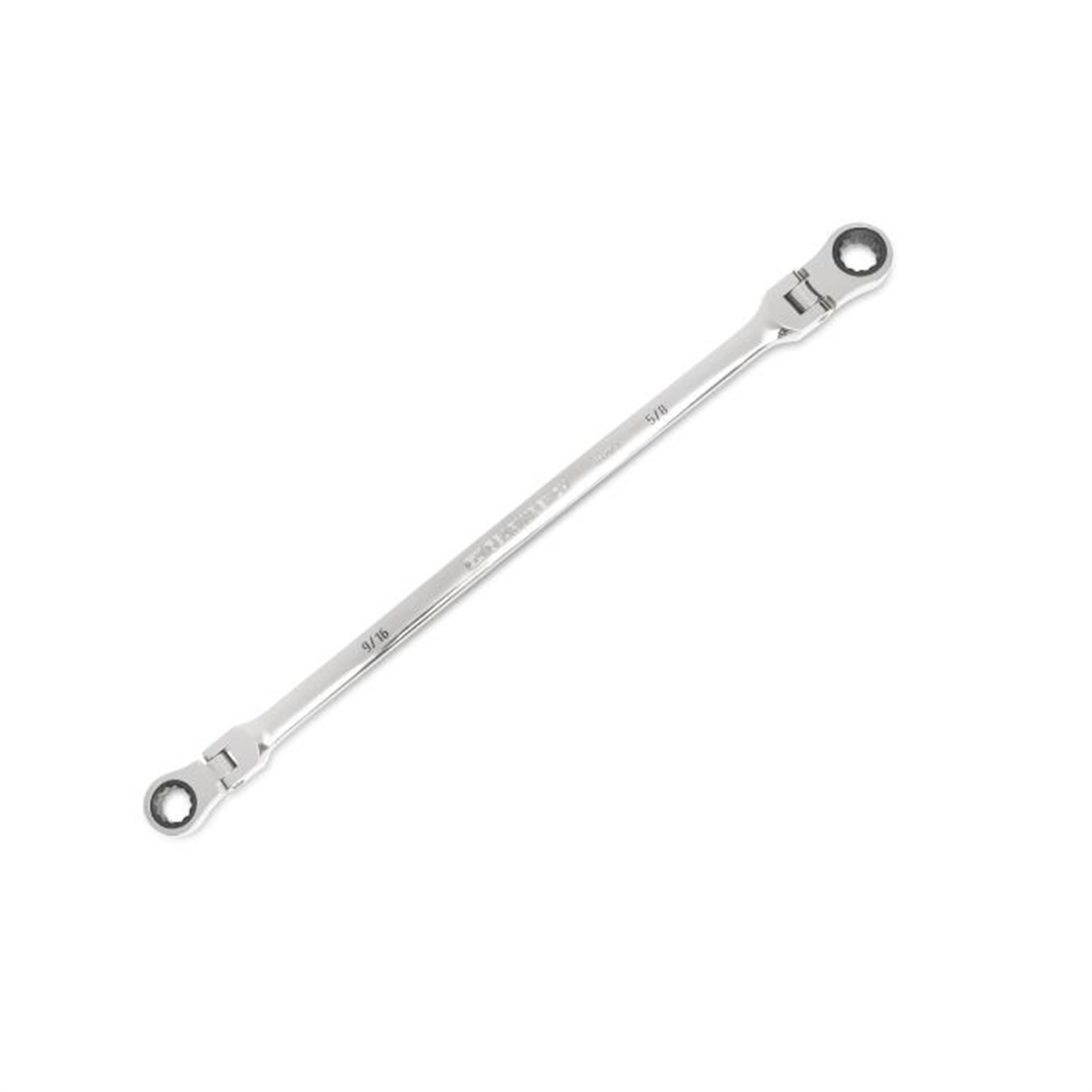 GearWrench 90-Tooth 12 Point GearBox Double Flex Ratcheting Wrench 9/16 Inch x 5/8 Inch