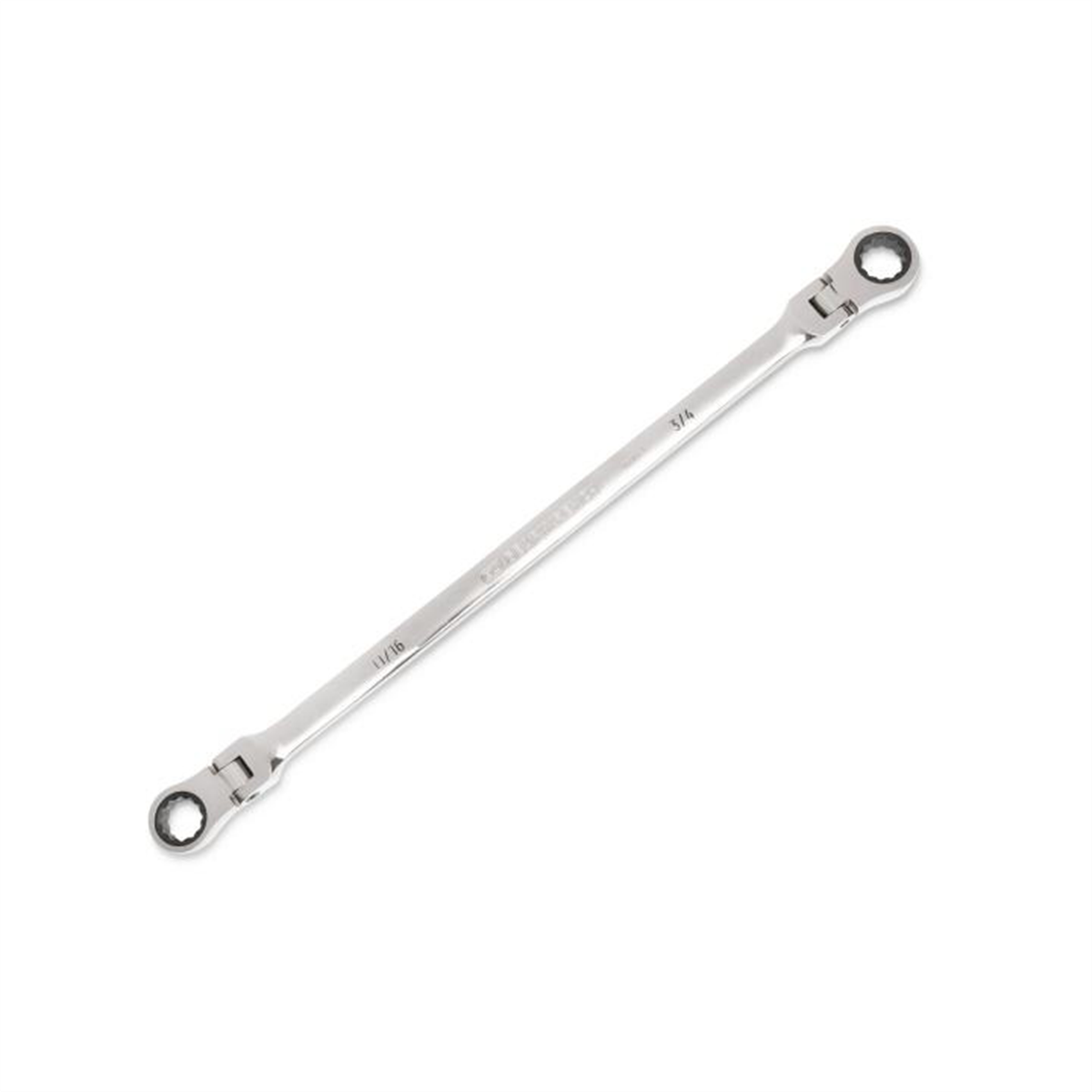 GearWrench 90-Tooth 12 Point GearBox Double Flex Ratcheting Wrench 11/16 Inch x 3/4 Inch