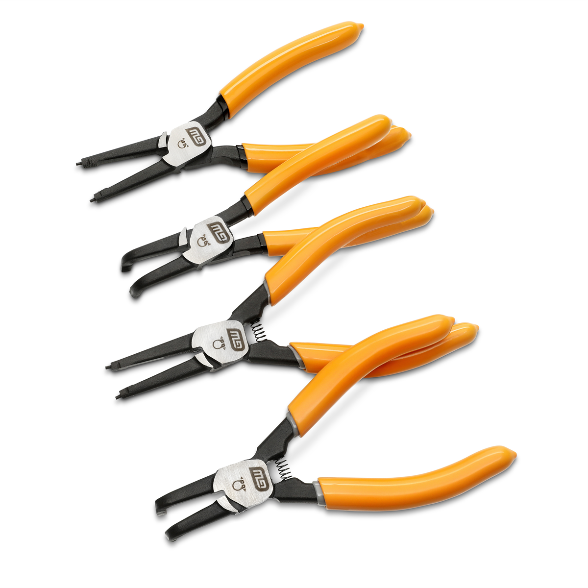 GEARWRENCH 4 Piece Fixed Joint Internal/External Snap Ring Pliers Set