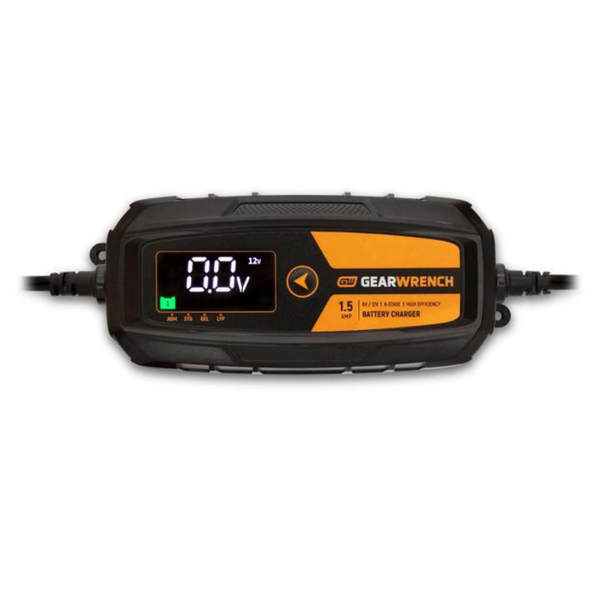 GEARWRENCH 1.5A 6V/12V Battery Charger and Maintainer