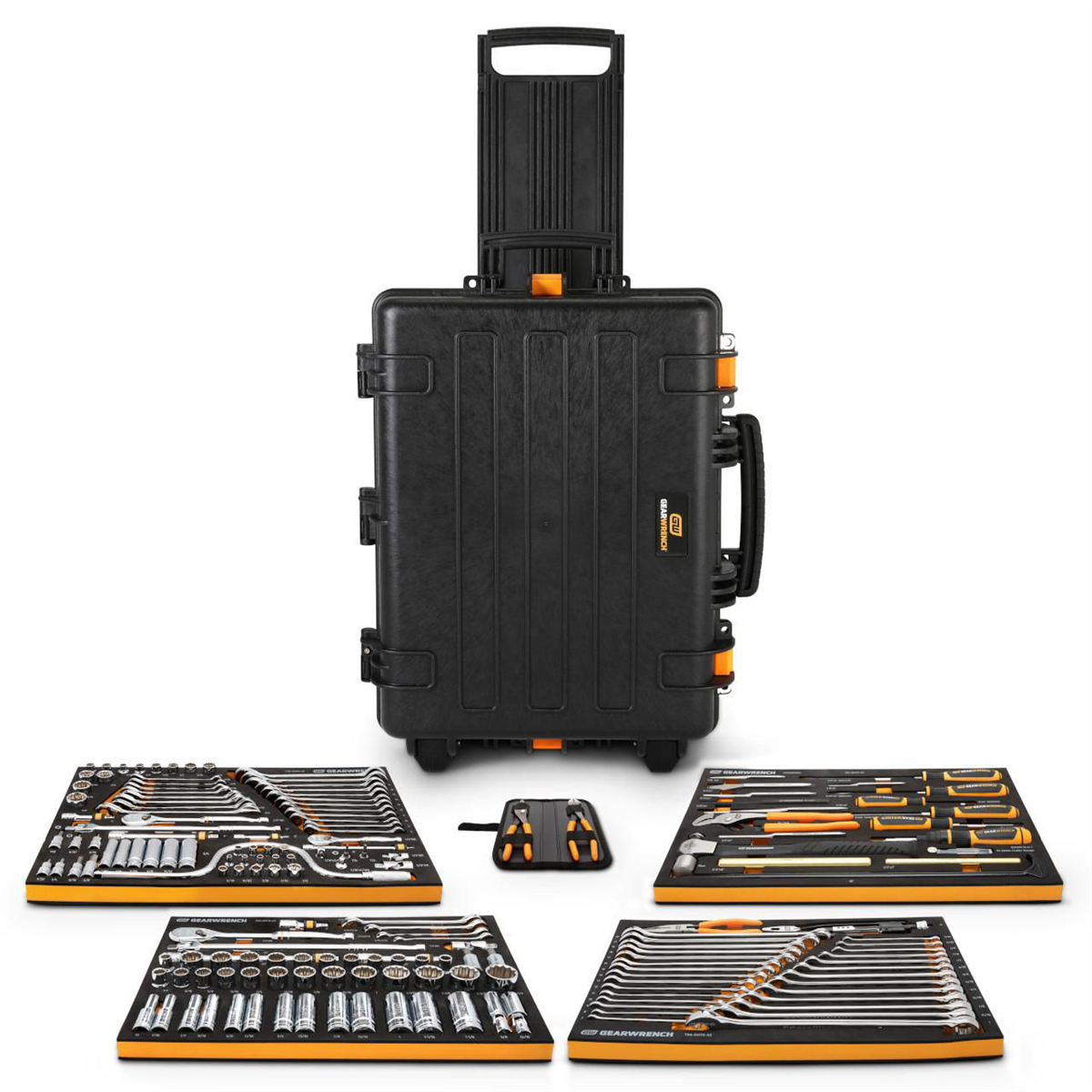 GEARWRENCH 185 Pc. GMTK Tool Kit in Foam Trays with Heavy-Duty Tool Carrier