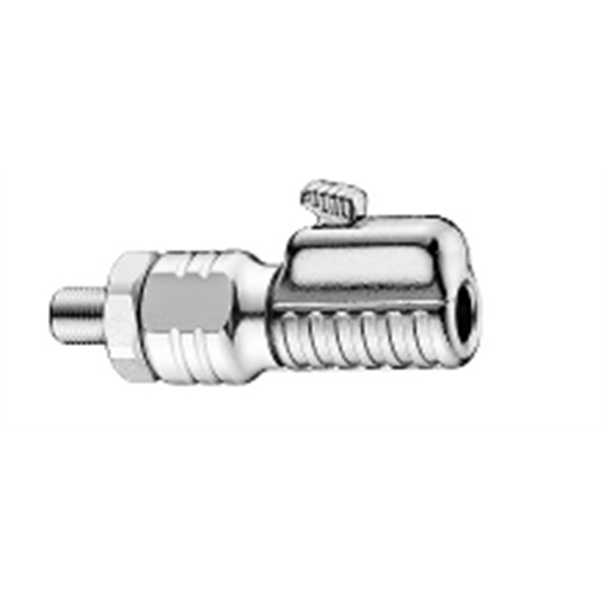 Ken-tool Auto Straight Air Chuck With Schrader Adapter