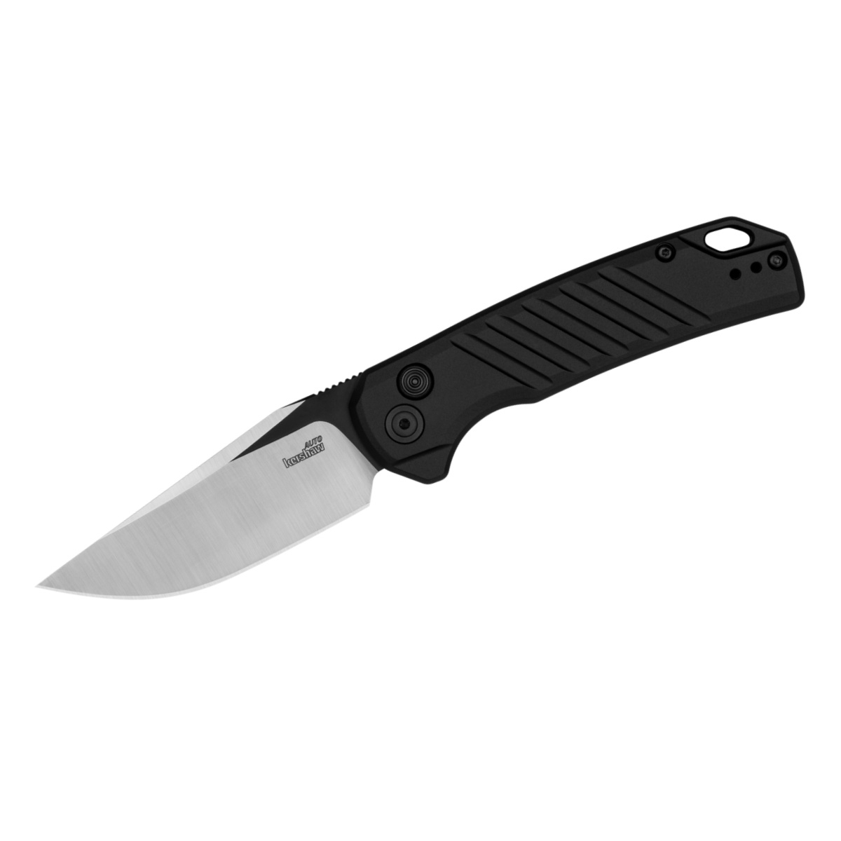 Kershaw Launch 23 Automatic Push-Button Lock Trailing Point Blade EDC Folding Knife - Black - $1000 Min Vendor Direct Auto Knives Only. Cannot Ship to CA, CT, DE, MN, VT. Contact Sales Rep.