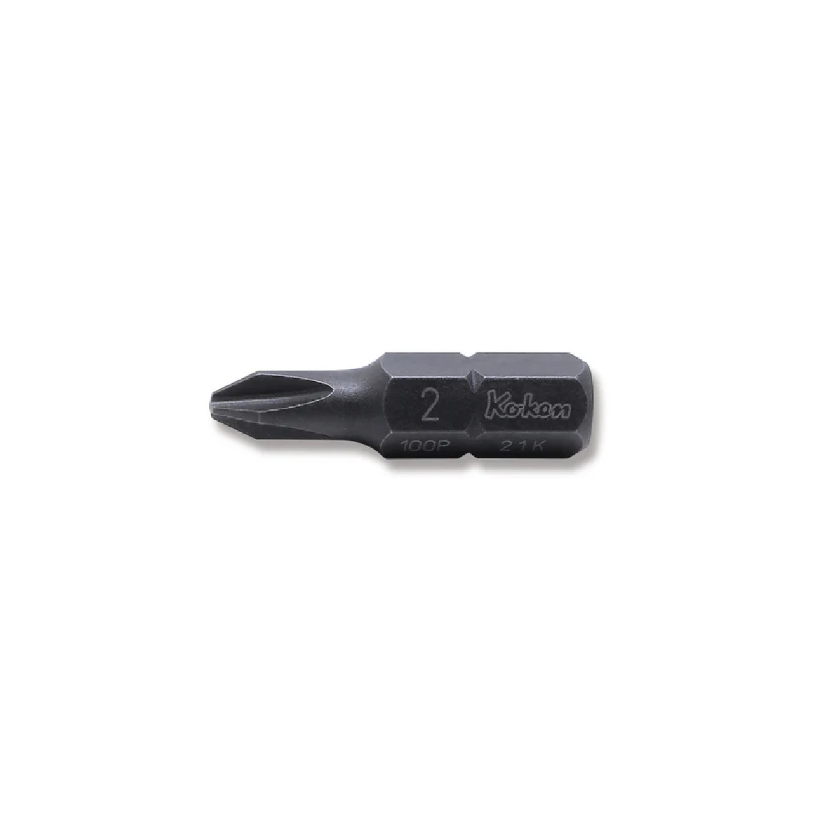 Ko-ken USA 100P.32-2 5/16 Hex Drive Bit PH2 Length 32 mm