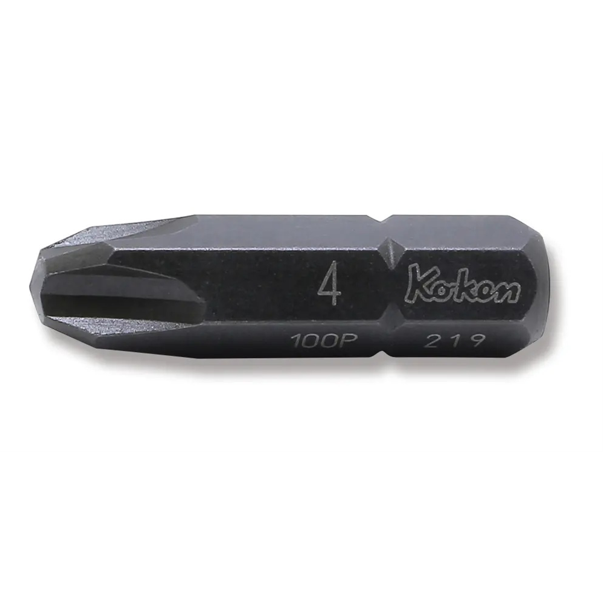 Ko-ken Usa 100p.32-4 5/16 Hex Drive Bit Ph4 Length 32 Mm