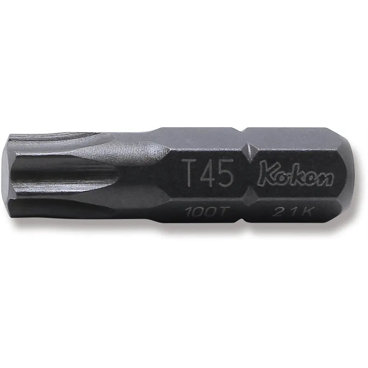 Ko-ken Usa 100t.32-t45 5/16 Hex Drive Torx T45 Bit - Length 32 Mm