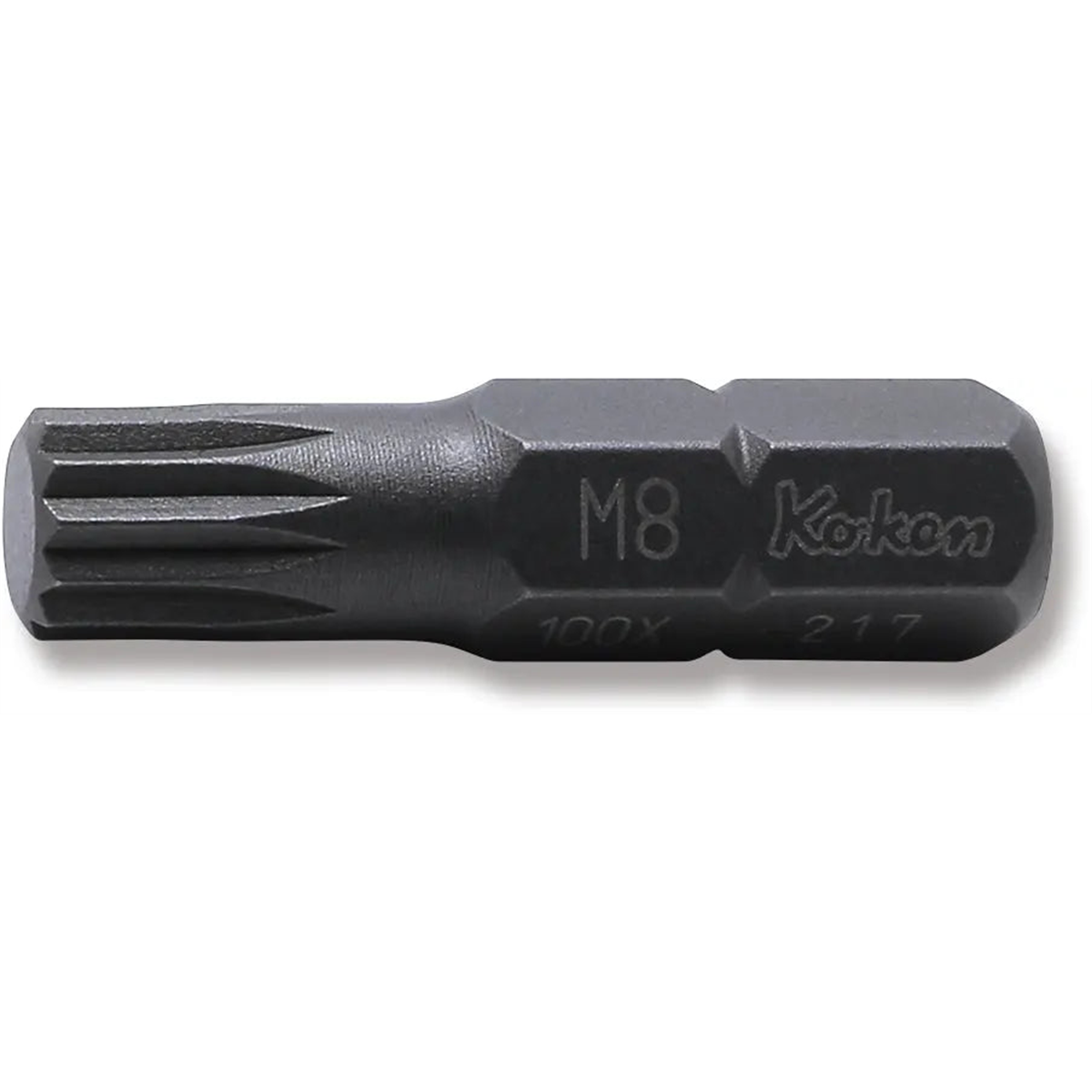 Ko-ken Usa 100x.32-m8 5/16 Hex Drive Bit Xzn M8 Length 32 Mm