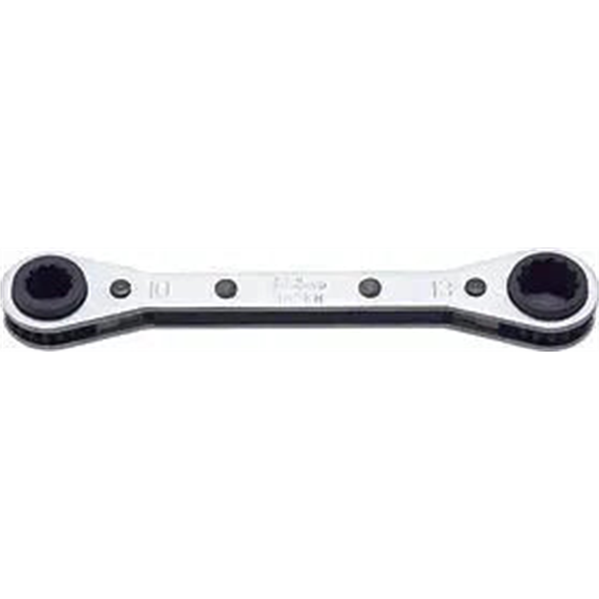 Ko-ken Usa 102km.bh-13.14x15.17 Ratcheting Ring Wrench 13-14x15-17 Mm 12 Point Length 200 Mm Reversible 4 Sizes