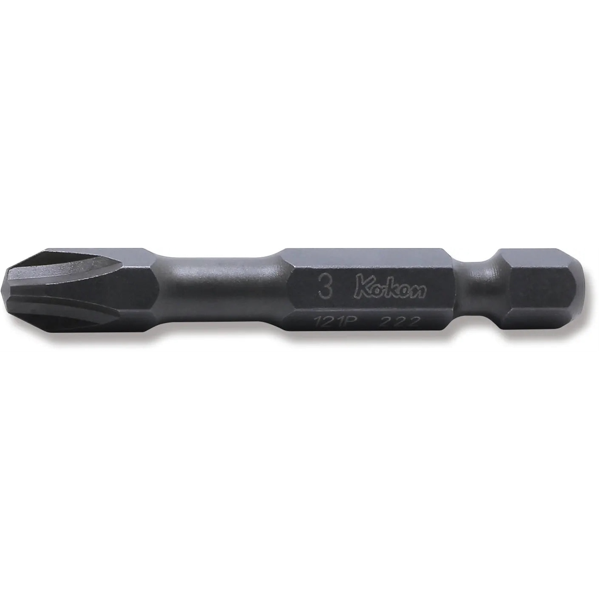 Ko-ken Usa 121p.50-3 1/4 Hex Drive Bit Ph3 Length 50 Mm