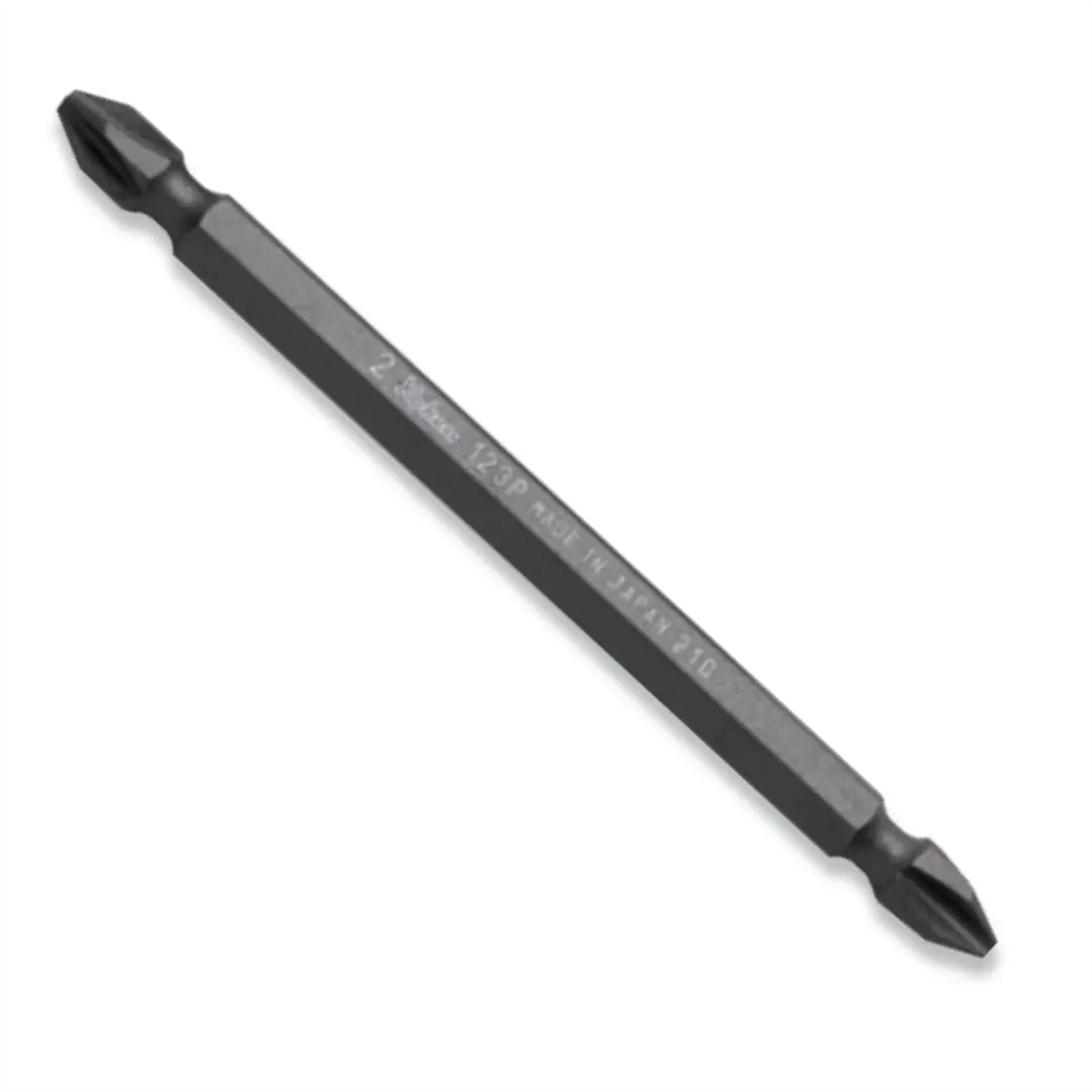 Ko-ken Usa 123pg.150-3(9) 1/4 Hex Drive Magnetized Double Ended Phillips Bit Ph3 - Length 150 Mm