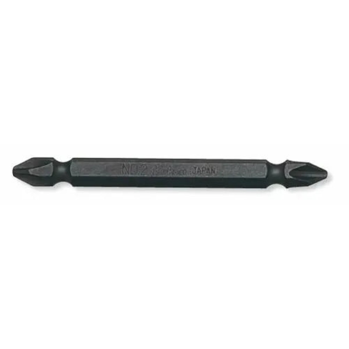 Ko-ken Usa 123pg.75-2(9) 1/4 Hex Drive Double Ended Bit Ph2 Length 75 Mm Magnetized