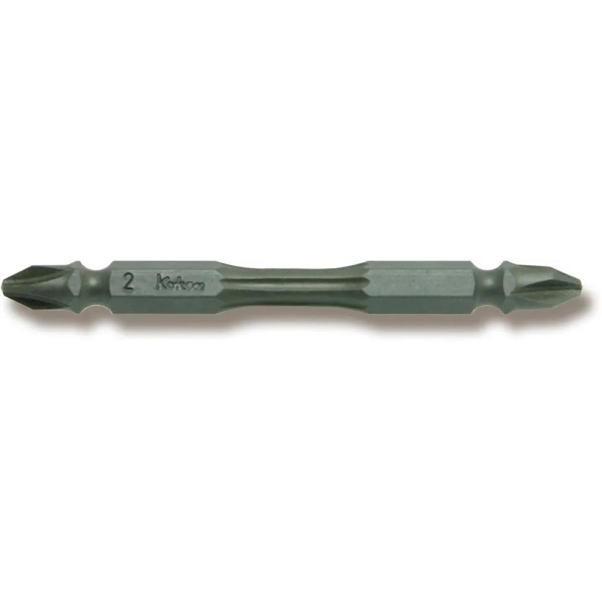 Ko-ken Usa 123pt.75-2 1/4 Hex Drive Double Ended Bit Ph2 Length 75 Mm Torsion