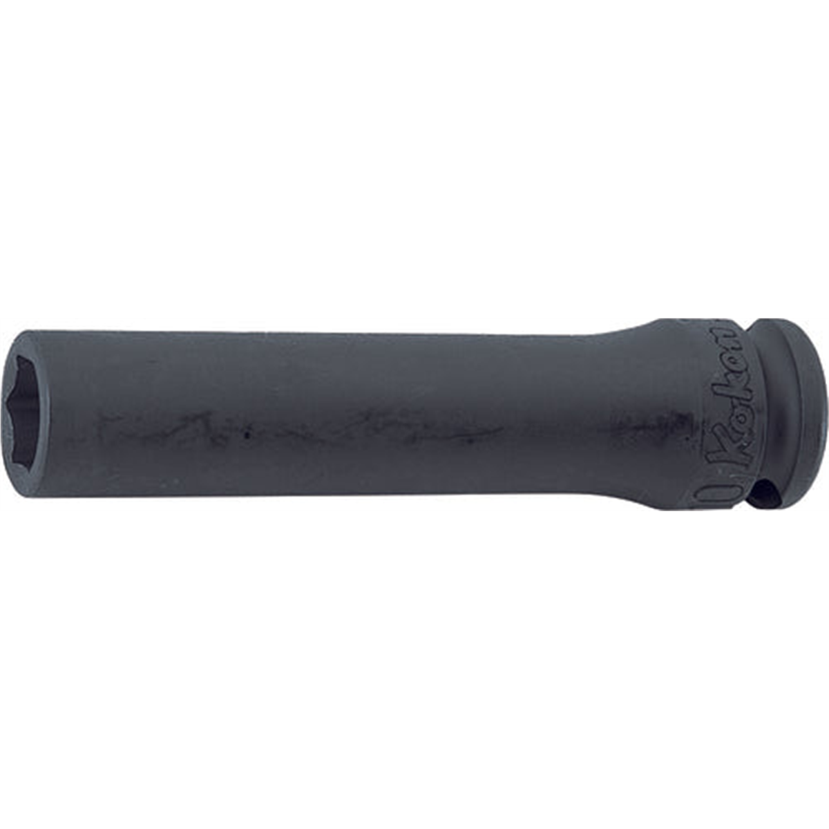 Ko-ken USA 13300M-22 3/8 Sq. Dr. Socket 22mm 6 point Length 80mm