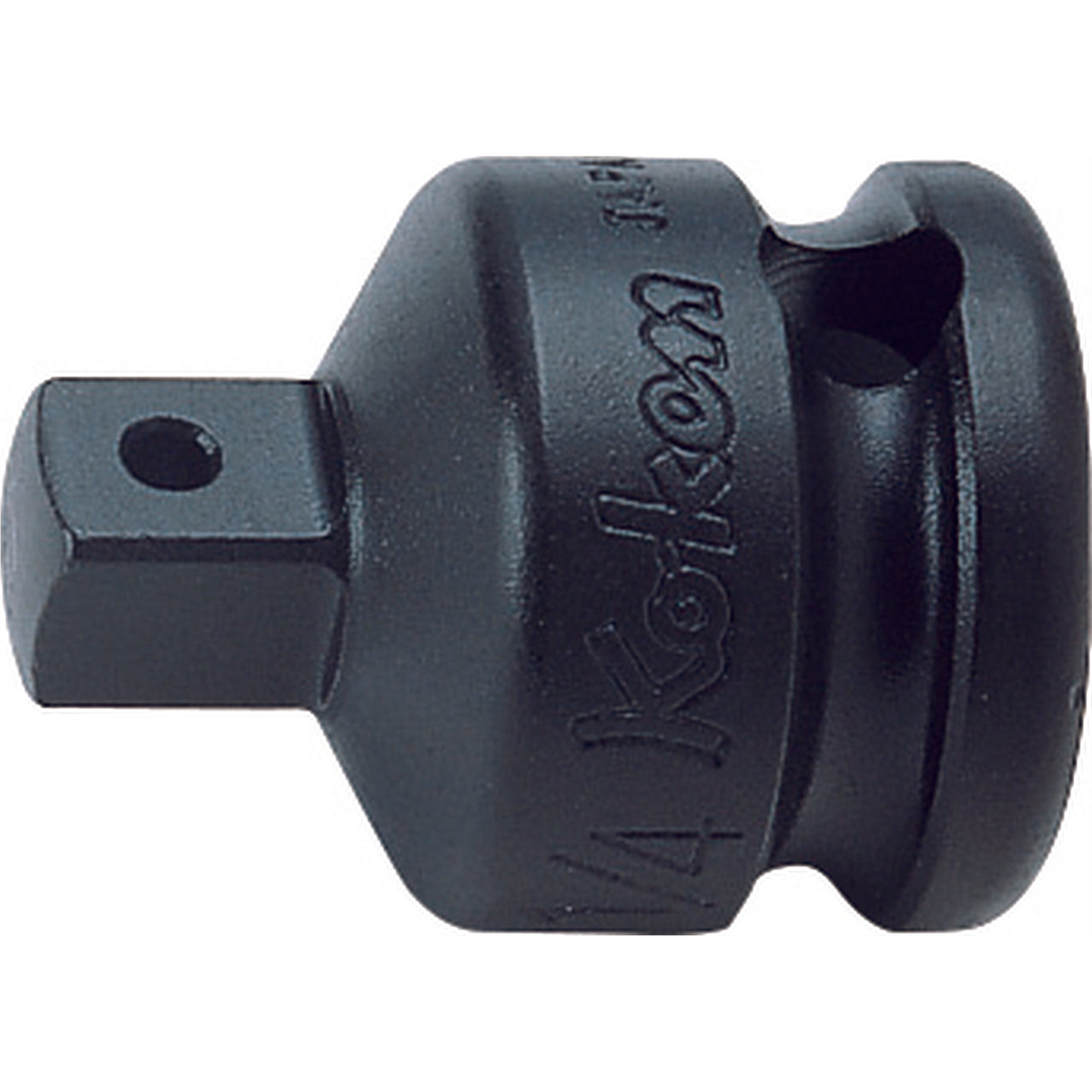 Ko-ken USA 13322A-B 3/8 Sq. Dr. Adaptor 1/4 Square Length 27mm Ball type