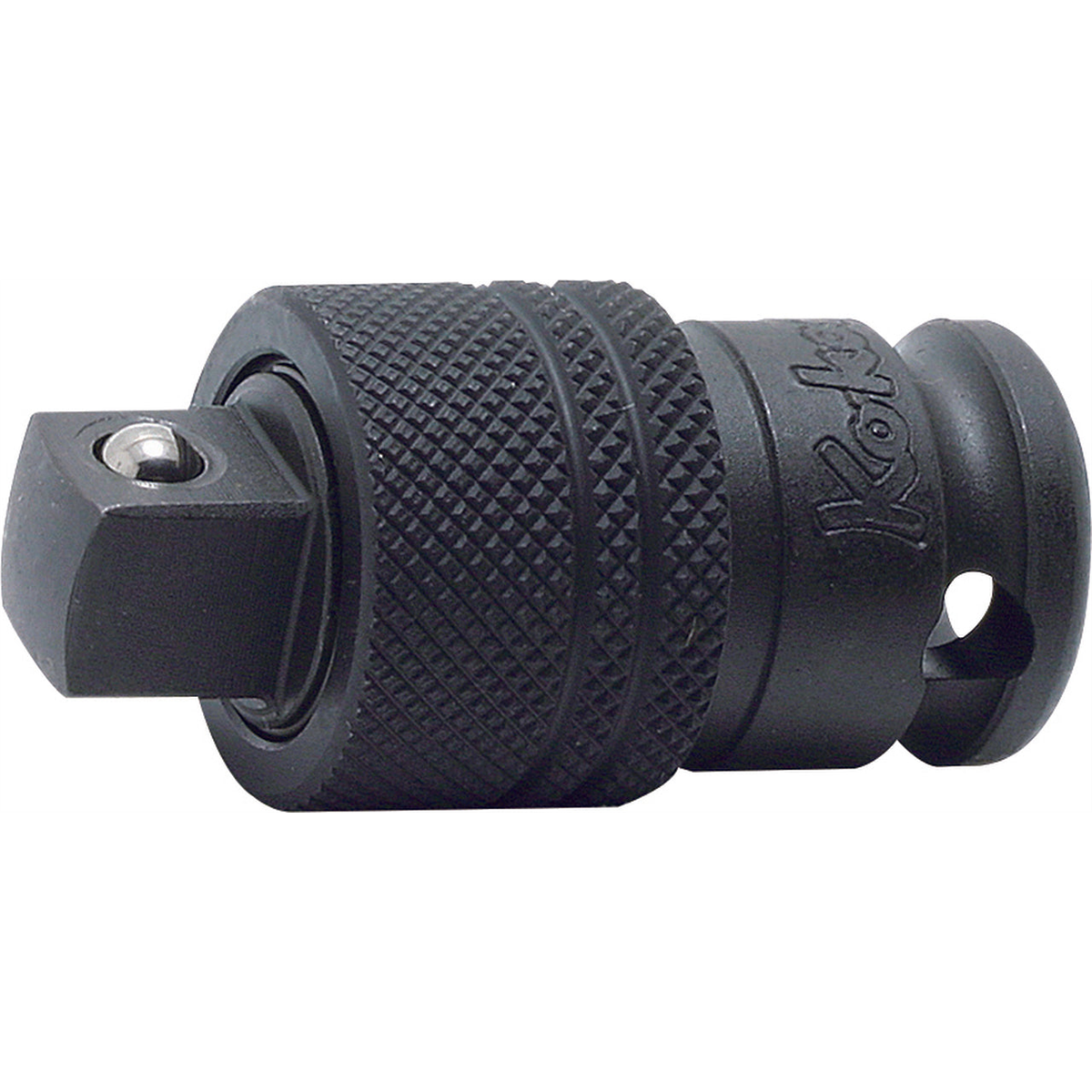Ko-ken USA 13333AL 3/8 Sq. Dr. Locking Adaptor 3/8 Square Length 45mm Locking Quick Release
