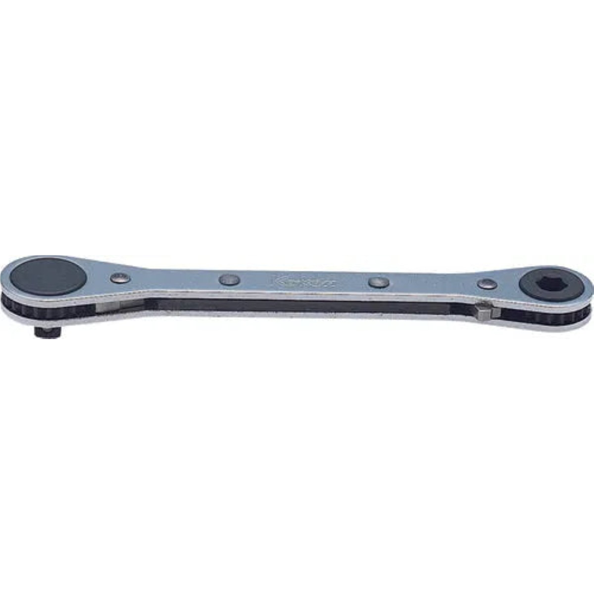 Ko-ken Usa 138 1/4 Inch Square And Hex Dual Ratchet Handle - Length 141 Mm
