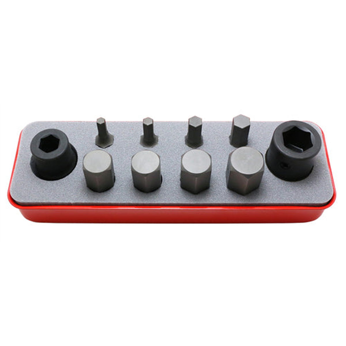 Ko-ken Usa 14209m 1/2 Sq. Dr. Bit + Bit Holder Set 5-19mm Hex 10 Pieces