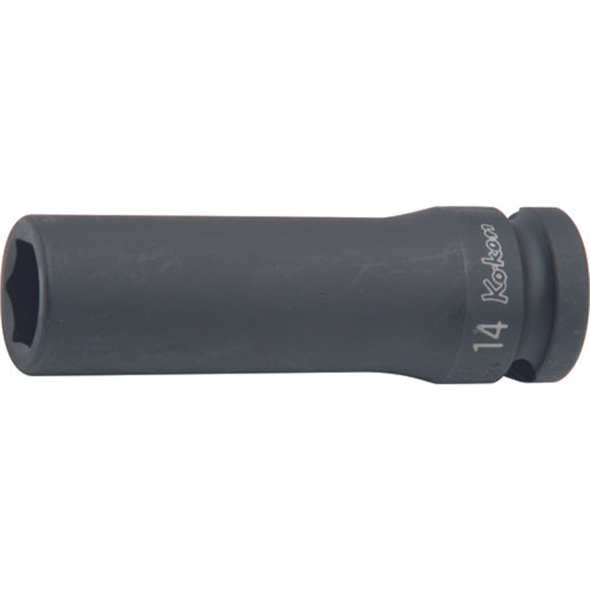 Ko-ken USA 14300A-9/16 1/2 Sq. Dr. Socket 9/16 6 point Length 80mm