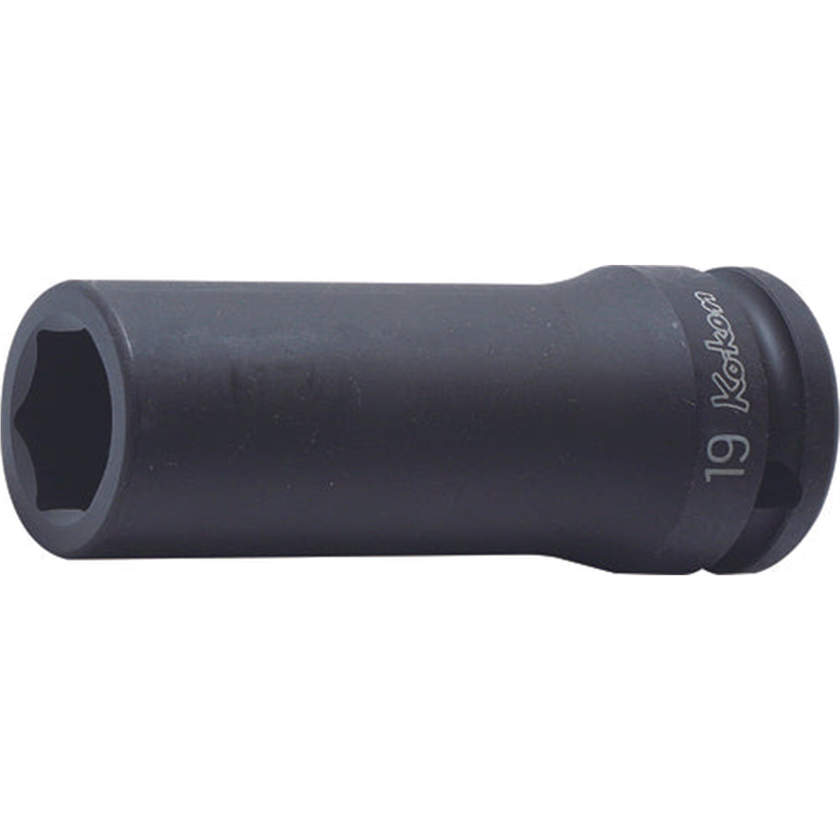 Ko-ken Usa 15300m-17 5/8 Sq. Dr. Socket 17mm 6 Point Length 90mm