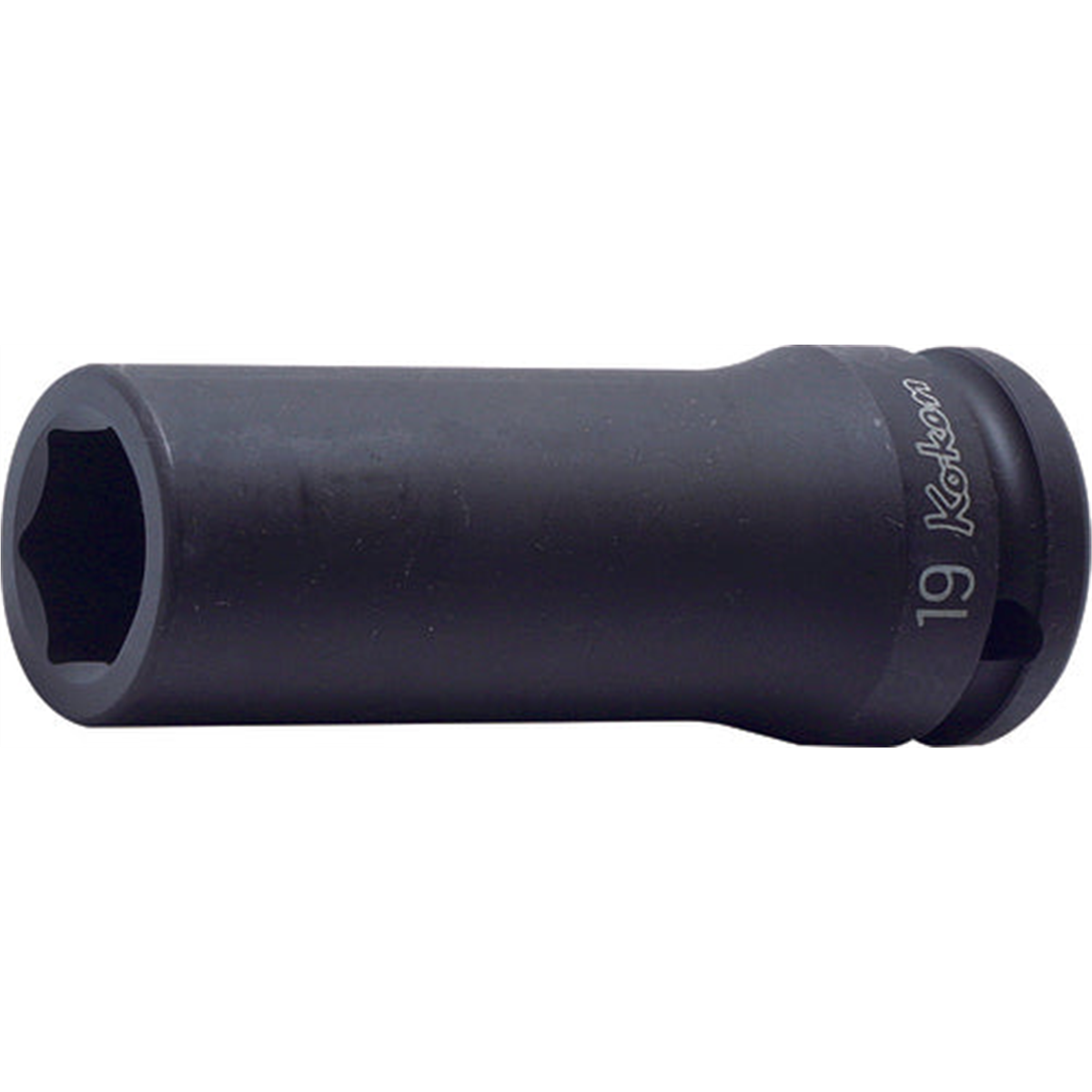 Ko-ken Usa 15300m-22 5/8 Sq. Dr. Socket 22mm 6 Point Length 90mm