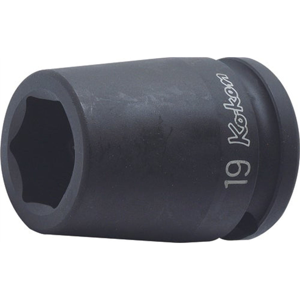 Ko-ken Usa 15400m-17 5/8 Sq. Dr. Socket 17mm 6 Point Length 47.5mm