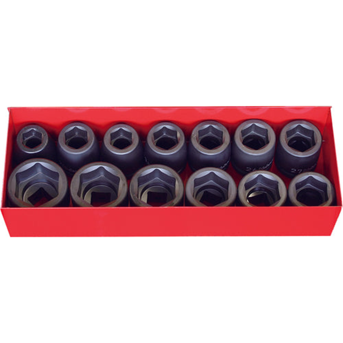 Ko-ken USA 16201M-01 3/4 Sq. Dr. Thin Wall Socket Set  19-41mm 6 point   13 pieces