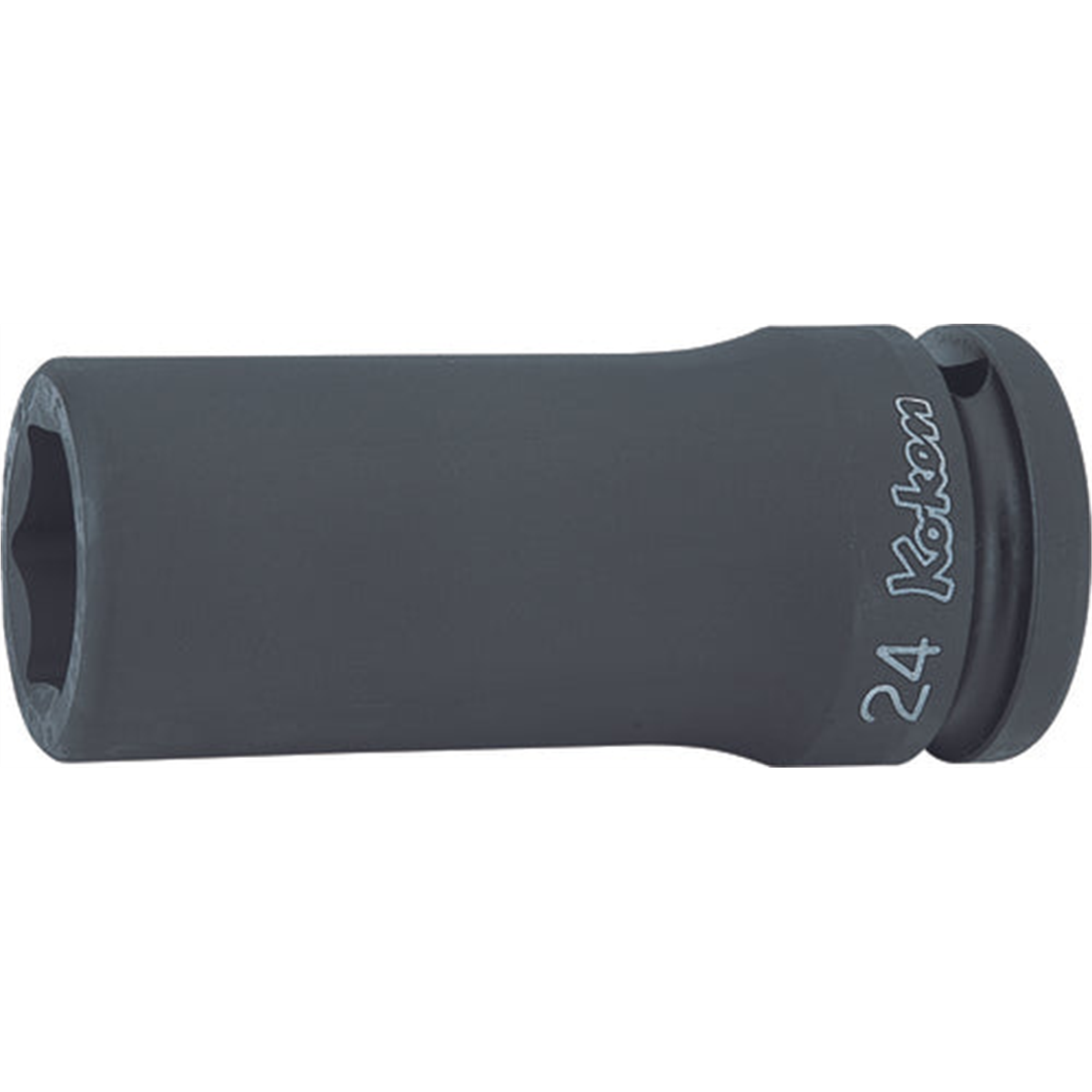 Ko-ken Usa 16300m-25 3/4 Sq. Dr. Socket 25mm 6 Point Length 100mm