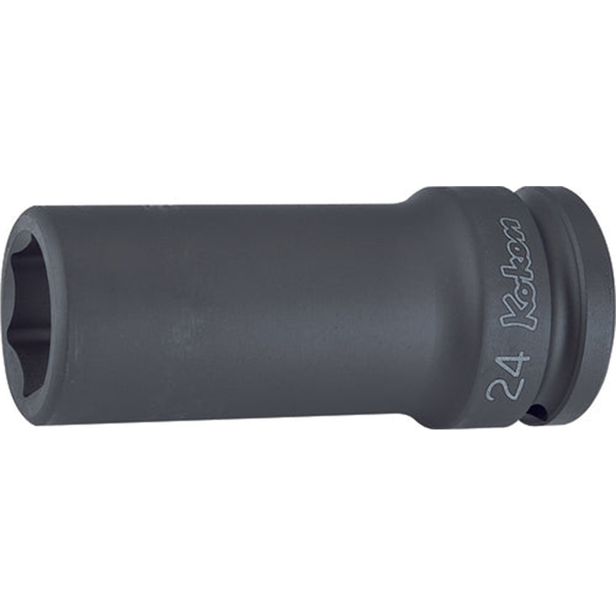 Ko-ken Usa 16301m-22 3/4 Sq. Dr. Socket 22mm 6 Point Length 100mm Thin Walled