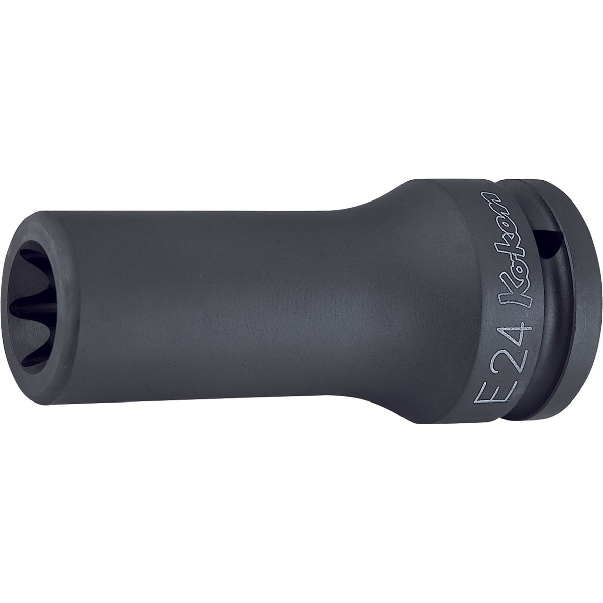 Ko-ken Usa 16325-e24 3/4 Sq. Dr. Impact Deep Torx E24 Socket - Length 100mm