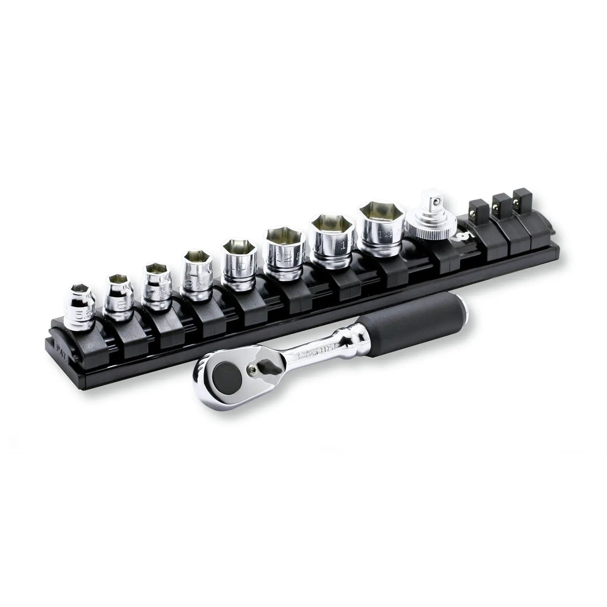 Ko-ken Usa 2285ze 1/4 Sq. Dr. 10 Piece Z-series 6-point Socket Set 5.5-14mm