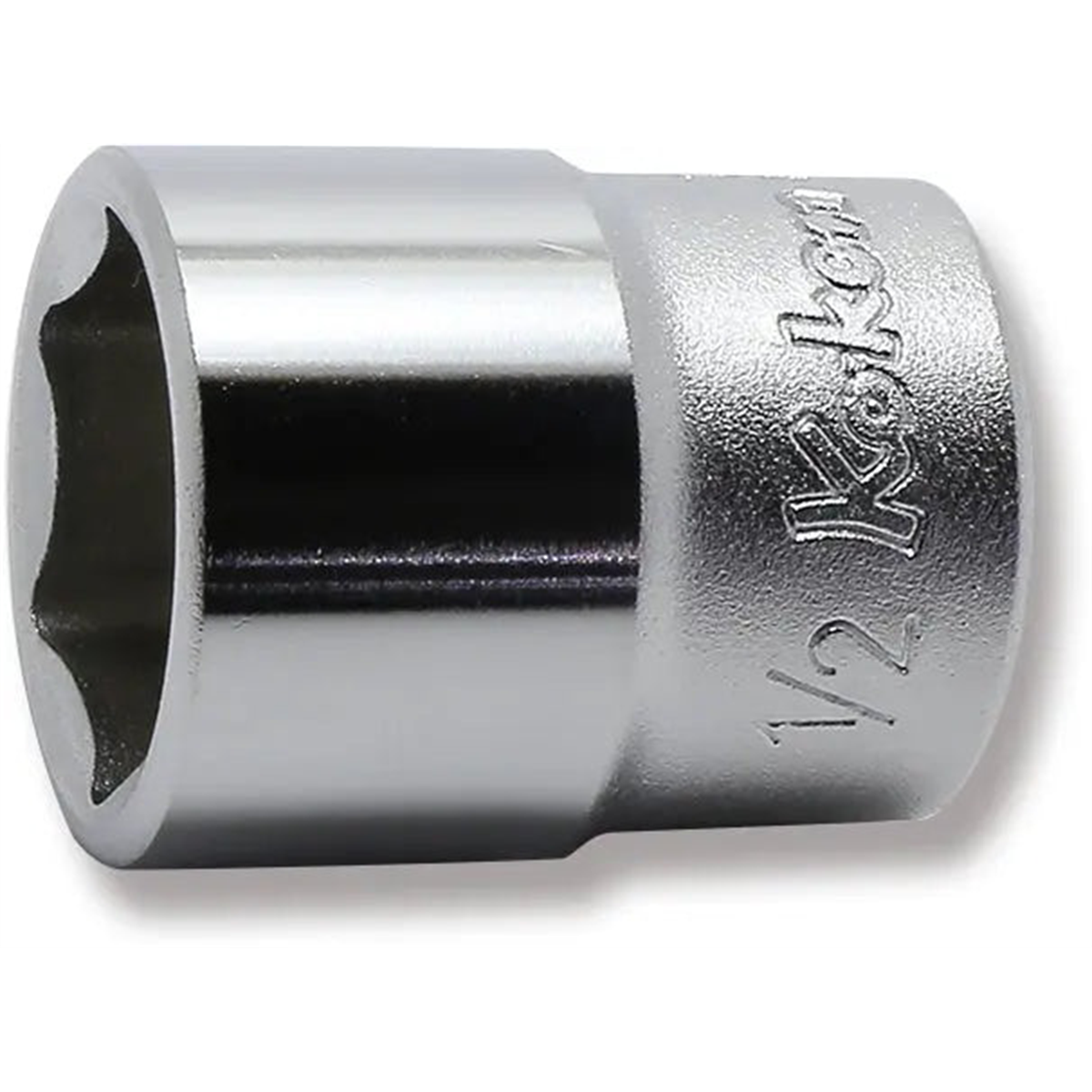 Ko-ken Usa 2400a-1/2 1/4 Square Drive Socket 1/2 6 Point Length 22 Mm