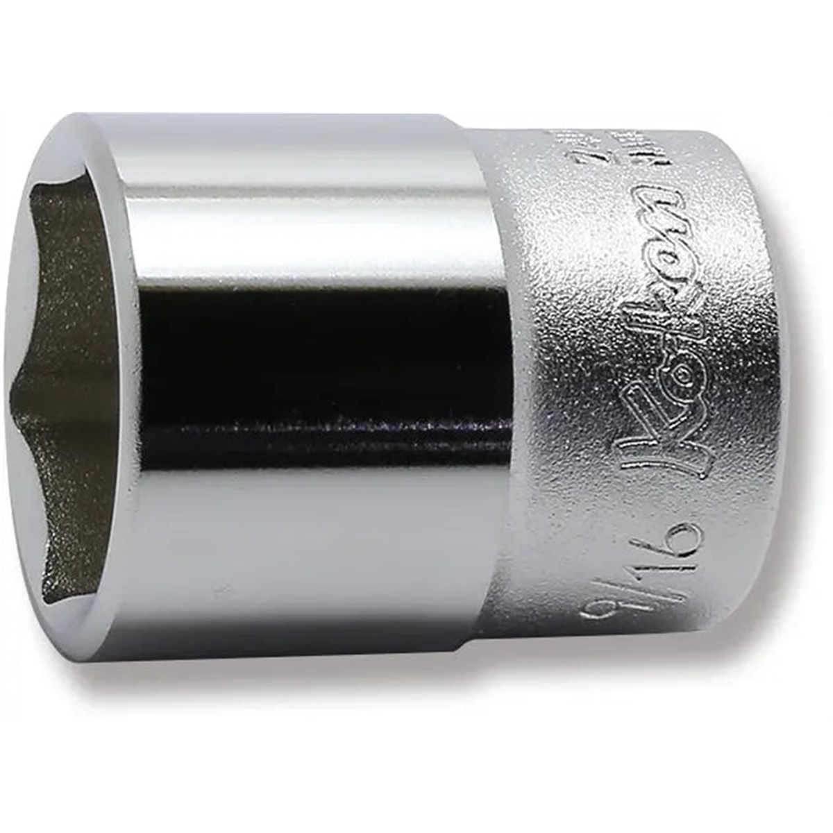 Ko-ken Usa 2400a-9/16 1/4 Square Drive Socket 9/16 6 Point Length 24 Mm