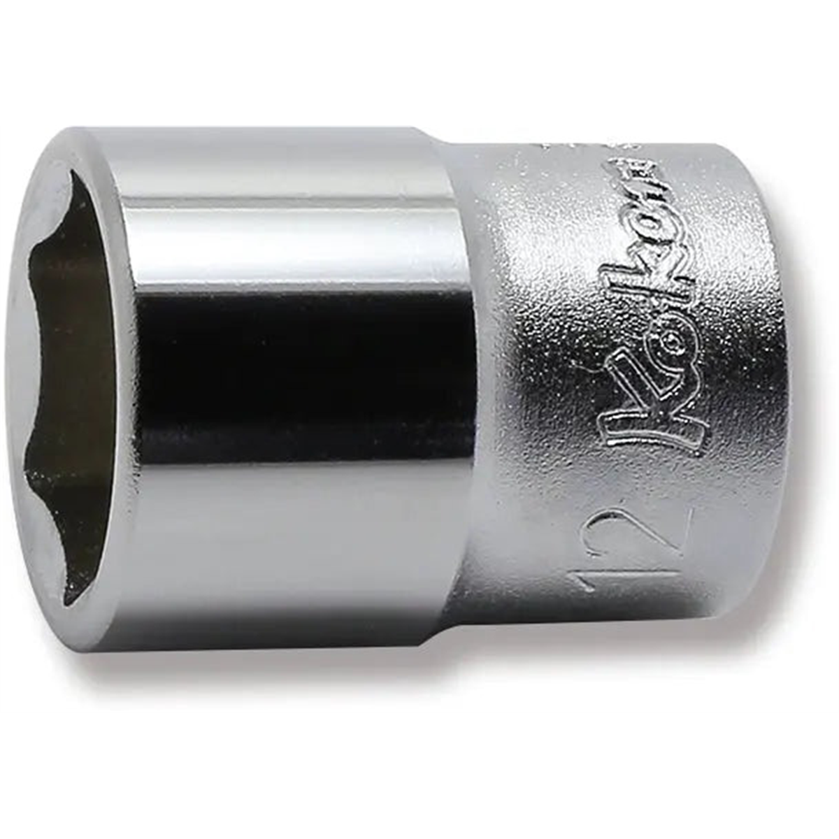 Ko-ken Usa 2400m-12 1/4 Sq. Dr. Socket 12mm 6 Point Length 22mm