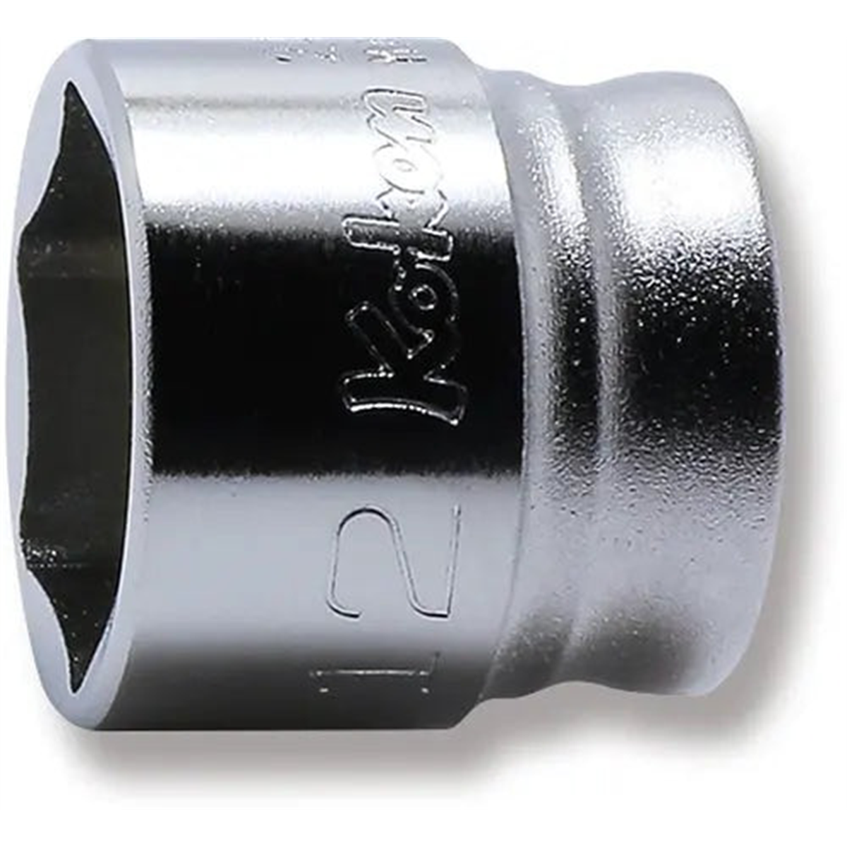 Ko-ken Usa 2400mz-12 1/4 Sq. Dr. Socket 12mm 6 Point Length 15mm Z-series